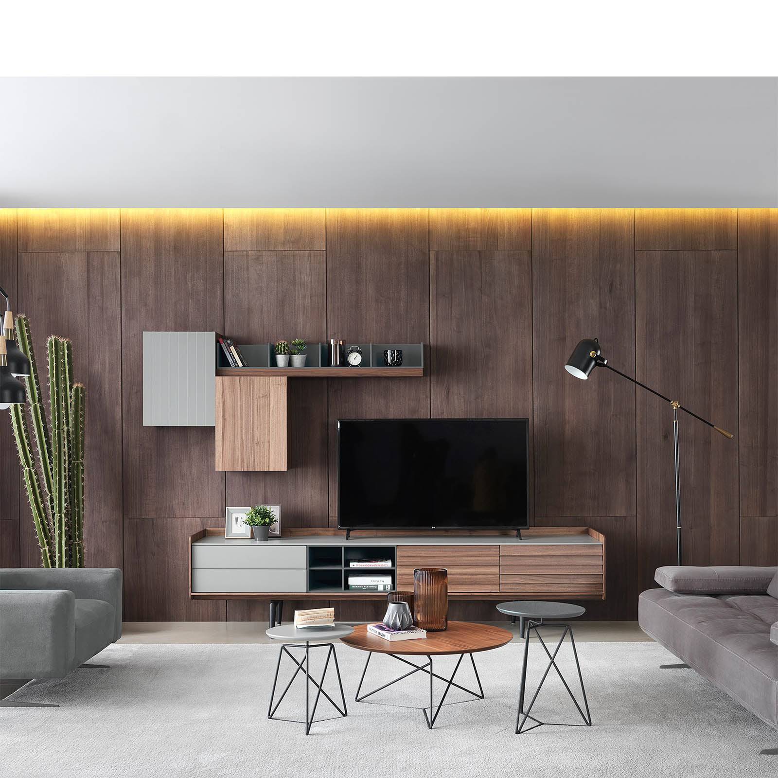 Solo Tv Unit Solo006 -  TV Units - ebarza Furniture UAE | Shop Modern Furniture in Abu Dhabi & Dubai - مفروشات ايبازرا في الامارات | تسوق اثاث عصري وديكورات مميزة في دبي وابوظبي