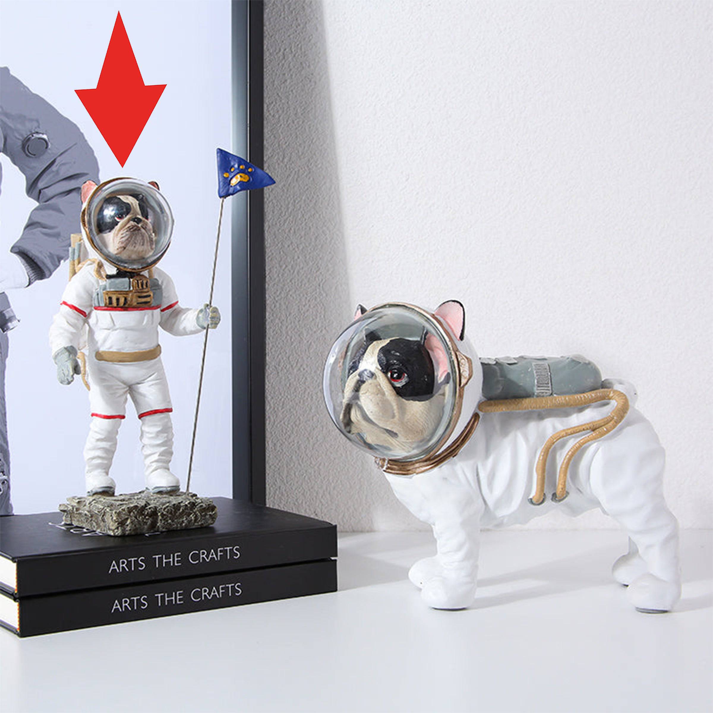 Space Dog -B Fa-Sz1807B -  Home Decor Figurines - ebarza Furniture UAE | Shop Modern Furniture in Abu Dhabi & Dubai - مفروشات ايبازرا في الامارات | تسوق اثاث عصري وديكورات مميزة في دبي وابوظبي