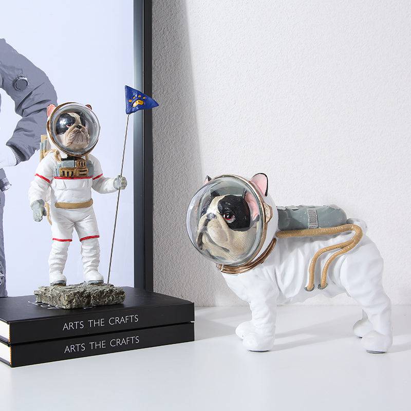 Space Dog Fa-Sz1807A -  Home Decor Figurines - ebarza Furniture UAE | Shop Modern Furniture in Abu Dhabi & Dubai - مفروشات ايبازرا في الامارات | تسوق اثاث عصري وديكورات مميزة في دبي وابوظبي