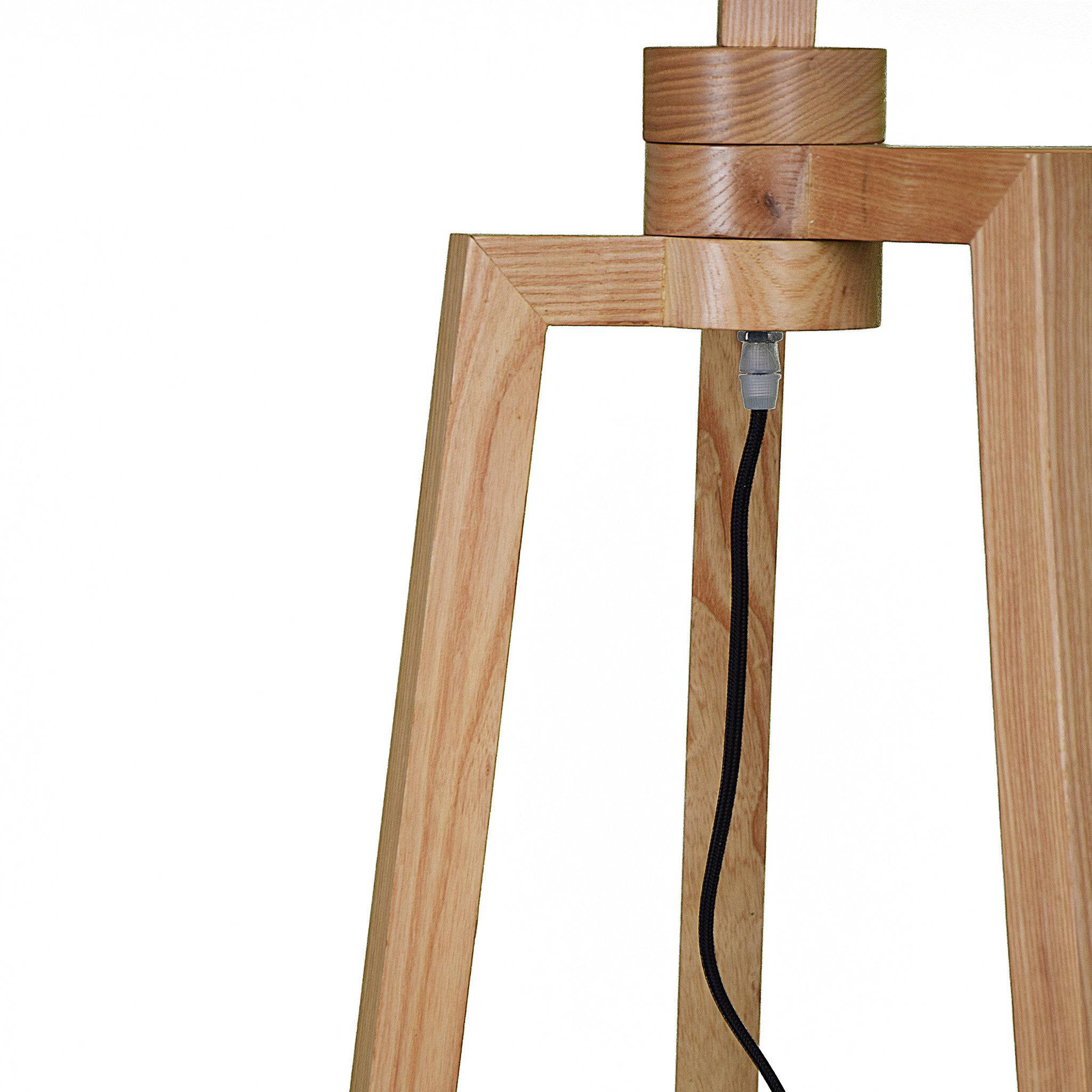 Spider Solid Wood Floor Lamp Bpmt16-N -  Floor Lamps - ebarza Furniture UAE | Shop Modern Furniture in Abu Dhabi & Dubai - مفروشات ايبازرا في الامارات | تسوق اثاث عصري وديكورات مميزة في دبي وابوظبي