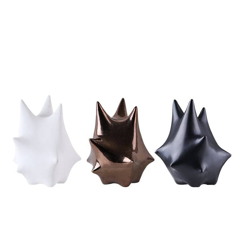 Spiky Ball Décor-C Fa-D21061C -  Home Decor Figurines - ebarza Furniture UAE | Shop Modern Furniture in Abu Dhabi & Dubai - مفروشات ايبازرا في الامارات | تسوق اثاث عصري وديكورات مميزة في دبي وابوظبي