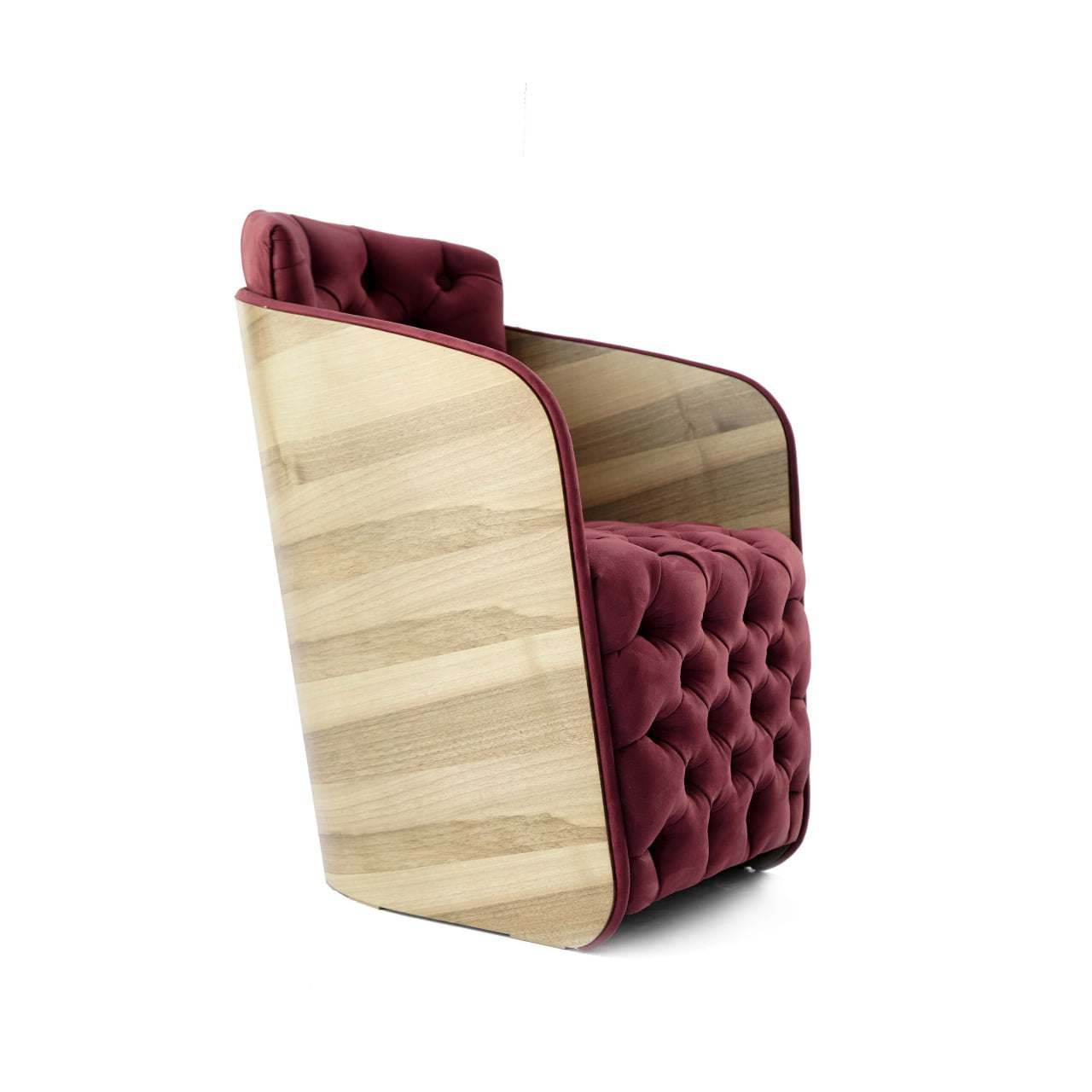 Sir Arm Chair Sir-Arm-Red -  Armchairs - ebarza Furniture UAE | Shop Modern Furniture in Abu Dhabi & Dubai - مفروشات ايبازرا في الامارات | تسوق اثاث عصري وديكورات مميزة في دبي وابوظبي