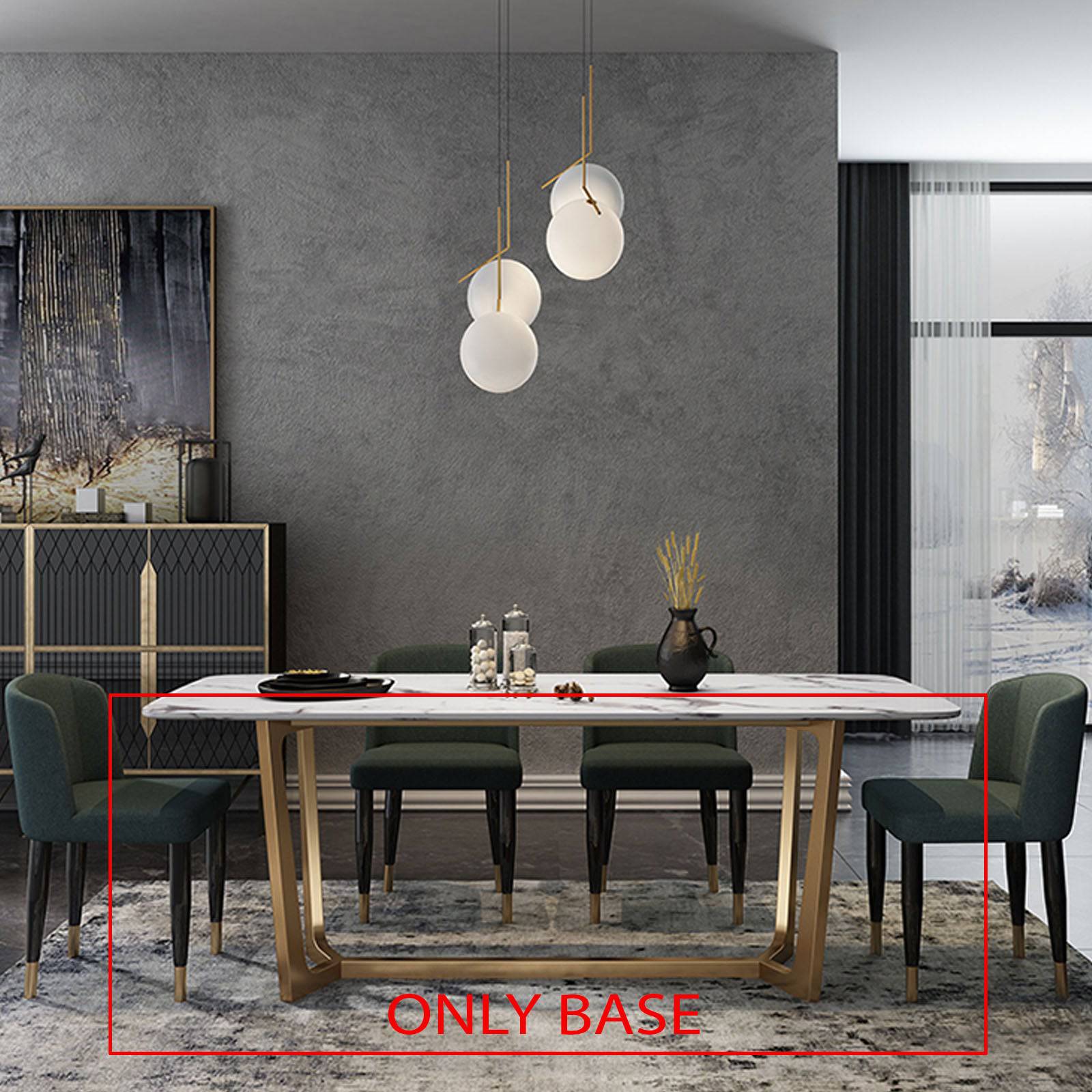 Stainless Steel Table Base Tg-282-200-G -  Table bases - ebarza Furniture UAE | Shop Modern Furniture in Abu Dhabi & Dubai - مفروشات ايبازرا في الامارات | تسوق اثاث عصري وديكورات مميزة في دبي وابوظبي