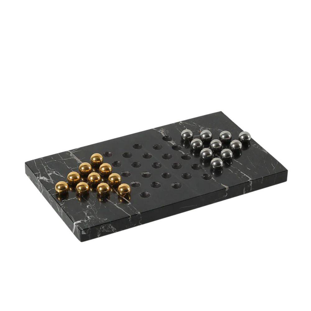 Steel Ball Chess - Black Fb-T2207B -  Home Decor Figurines - ebarza Furniture UAE | Shop Modern Furniture in Abu Dhabi & Dubai - مفروشات ايبازرا في الامارات | تسوق اثاث عصري وديكورات مميزة في دبي وابوظبي