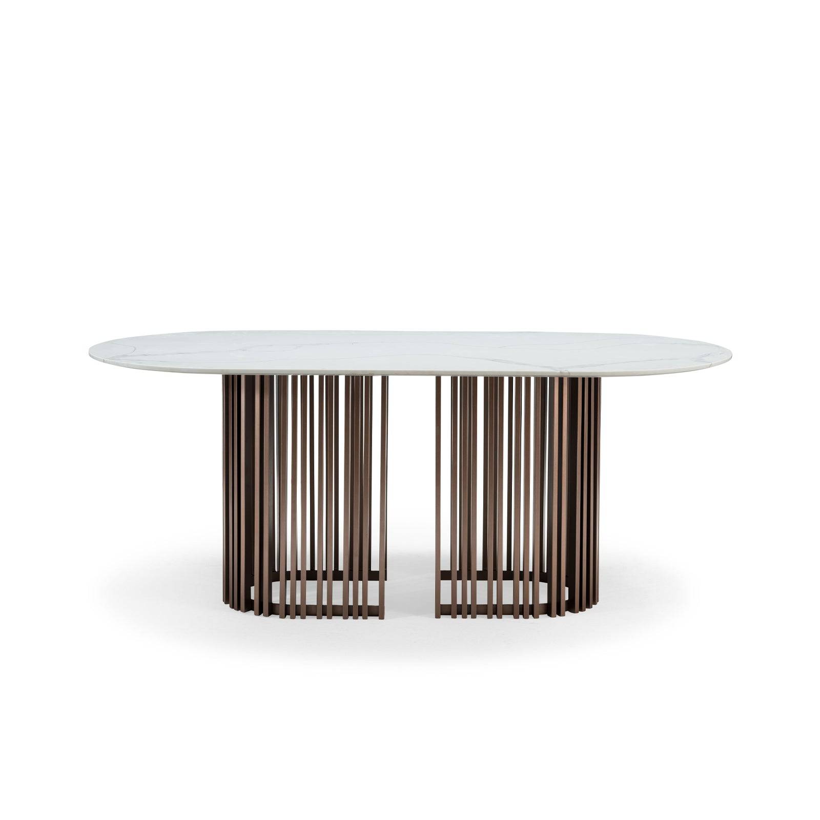 Steel Dining Table Legs Dt005-Legs -  Table bases - ebarza Furniture UAE | Shop Modern Furniture in Abu Dhabi & Dubai - مفروشات ايبازرا في الامارات | تسوق اثاث عصري وديكورات مميزة في دبي وابوظبي
