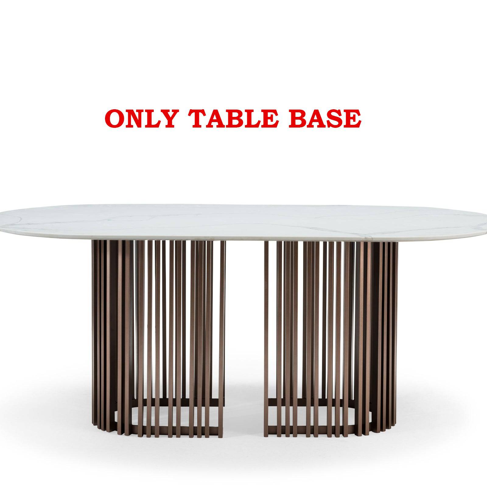 Steel Dining Table Legs Dt005-Legs -  Table bases - ebarza Furniture UAE | Shop Modern Furniture in Abu Dhabi & Dubai - مفروشات ايبازرا في الامارات | تسوق اثاث عصري وديكورات مميزة في دبي وابوظبي