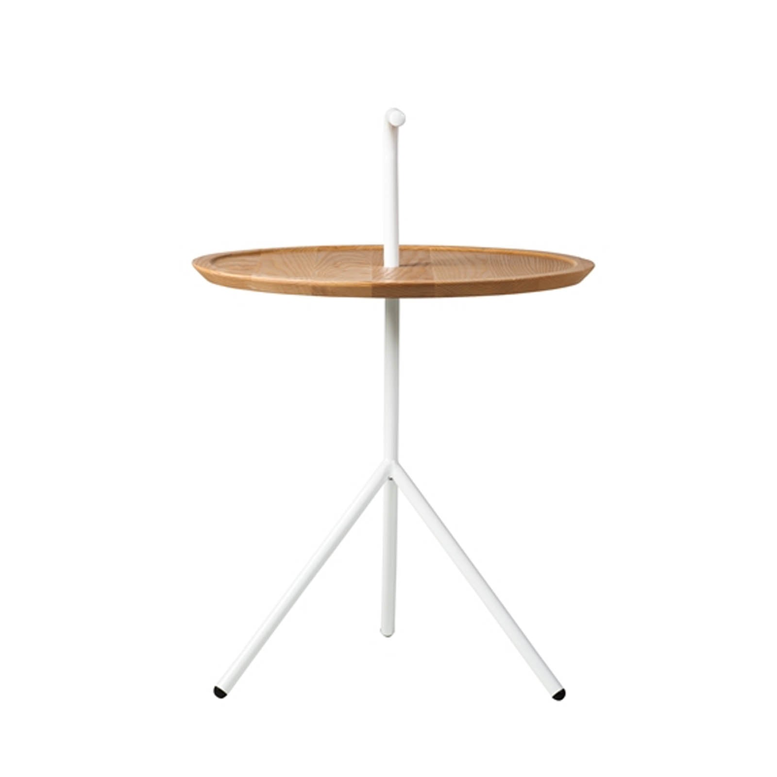 Steel & Solid Wood  Side Table   Gt-230B -  Side Tables - ebarza Furniture UAE | Shop Modern Furniture in Abu Dhabi & Dubai - مفروشات ايبازرا في الامارات | تسوق اثاث عصري وديكورات مميزة في دبي وابوظبي