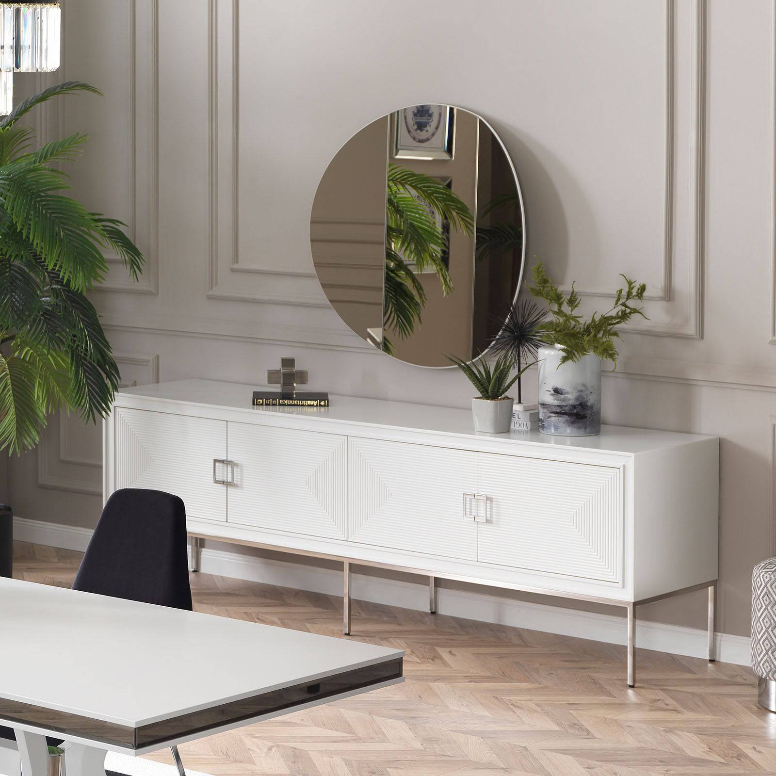 Stella Mirror Stella001Mi -  Mirrors - ebarza Furniture UAE | Shop Modern Furniture in Abu Dhabi & Dubai - مفروشات ايبازرا في الامارات | تسوق اثاث عصري وديكورات مميزة في دبي وابوظبي