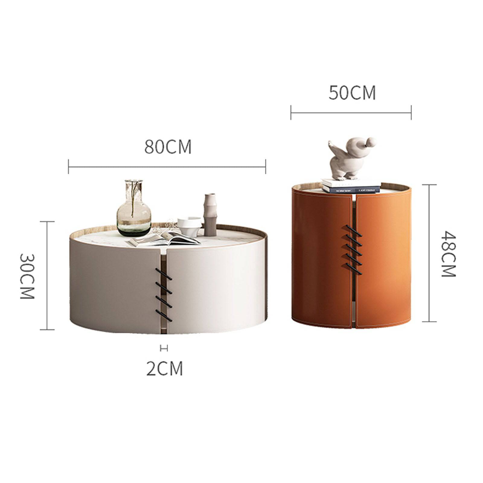 Stitch Side Table  Mll-T16 -  Side Tables - ebarza Furniture UAE | Shop Modern Furniture in Abu Dhabi & Dubai - مفروشات ايبازرا في الامارات | تسوق اثاث عصري وديكورات مميزة في دبي وابوظبي