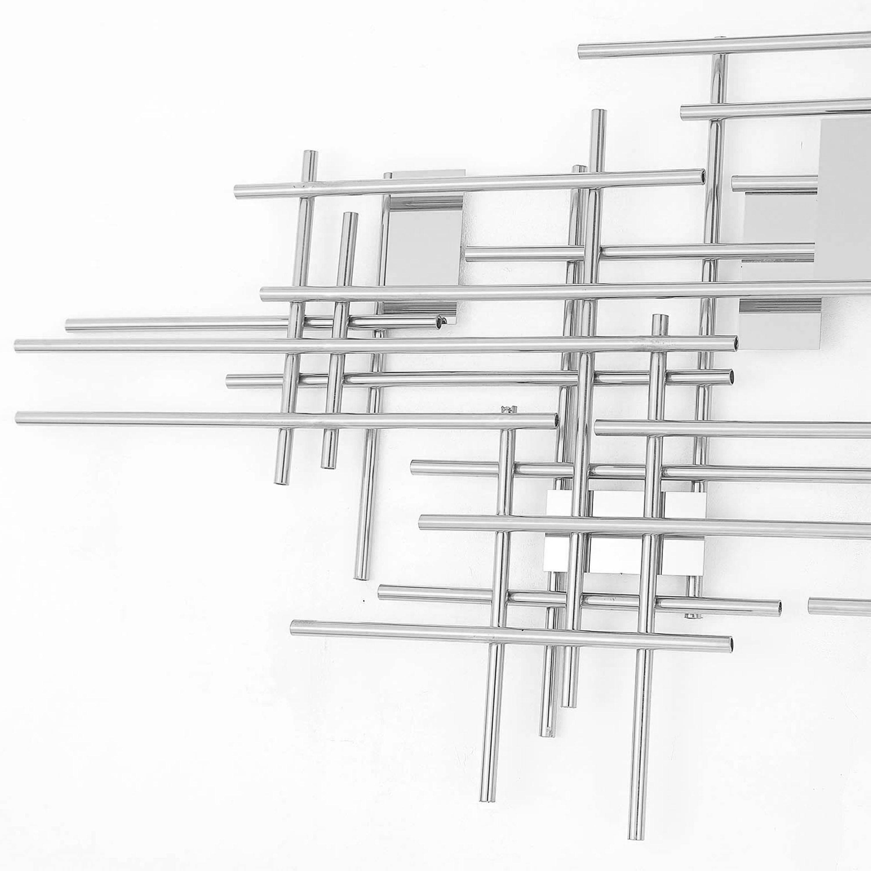 Tangle Handcrafted Stainless Steel Artwork B0035- Z08035-C -  Artwork - ebarza Furniture UAE | Shop Modern Furniture in Abu Dhabi & Dubai - مفروشات ايبازرا في الامارات | تسوق اثاث عصري وديكورات مميزة في دبي وابوظبي
