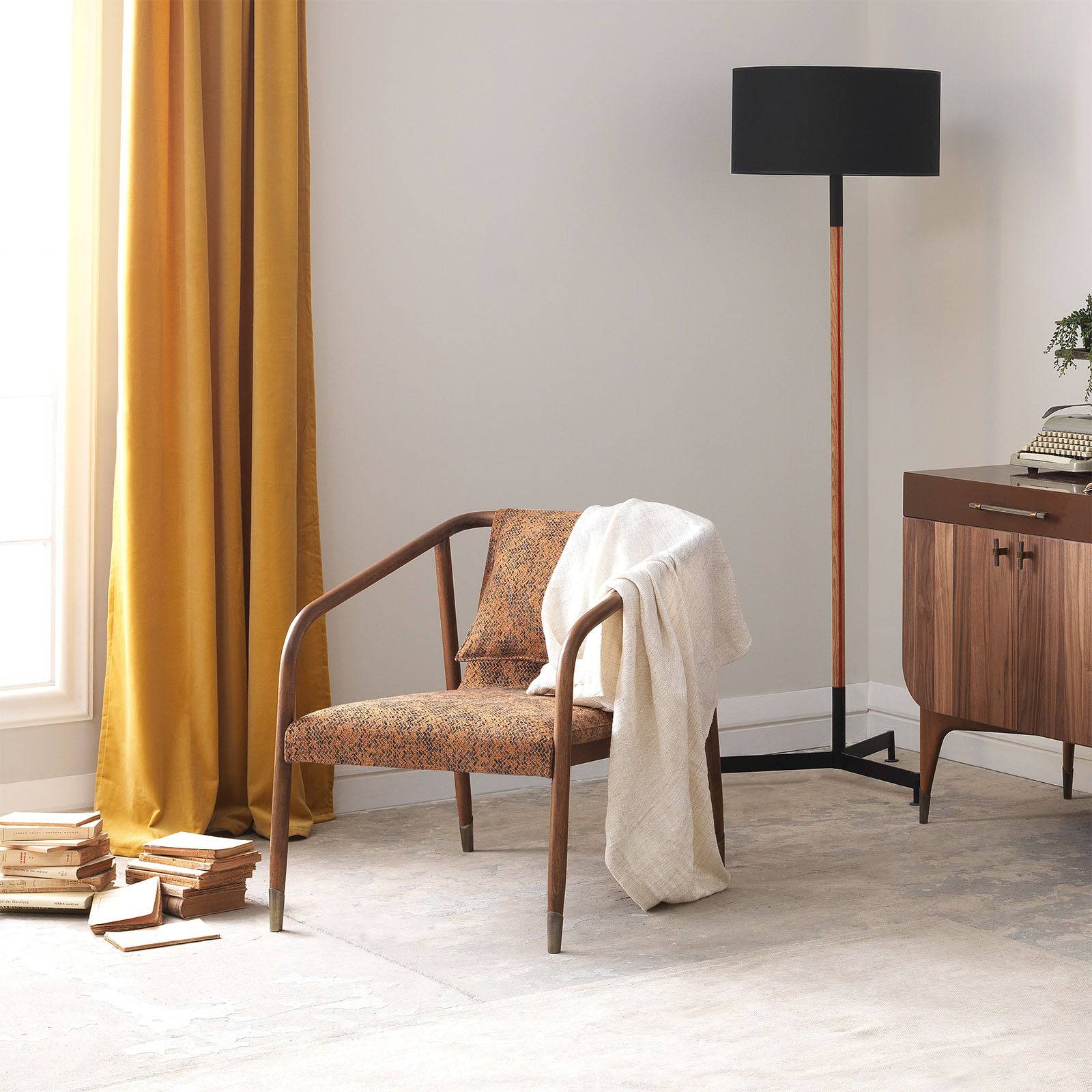 Tergum Lounge Chair Terg-Brown -  Lounge Chairs - ebarza Furniture UAE | Shop Modern Furniture in Abu Dhabi & Dubai - مفروشات ايبازرا في الامارات | تسوق اثاث عصري وديكورات مميزة في دبي وابوظبي