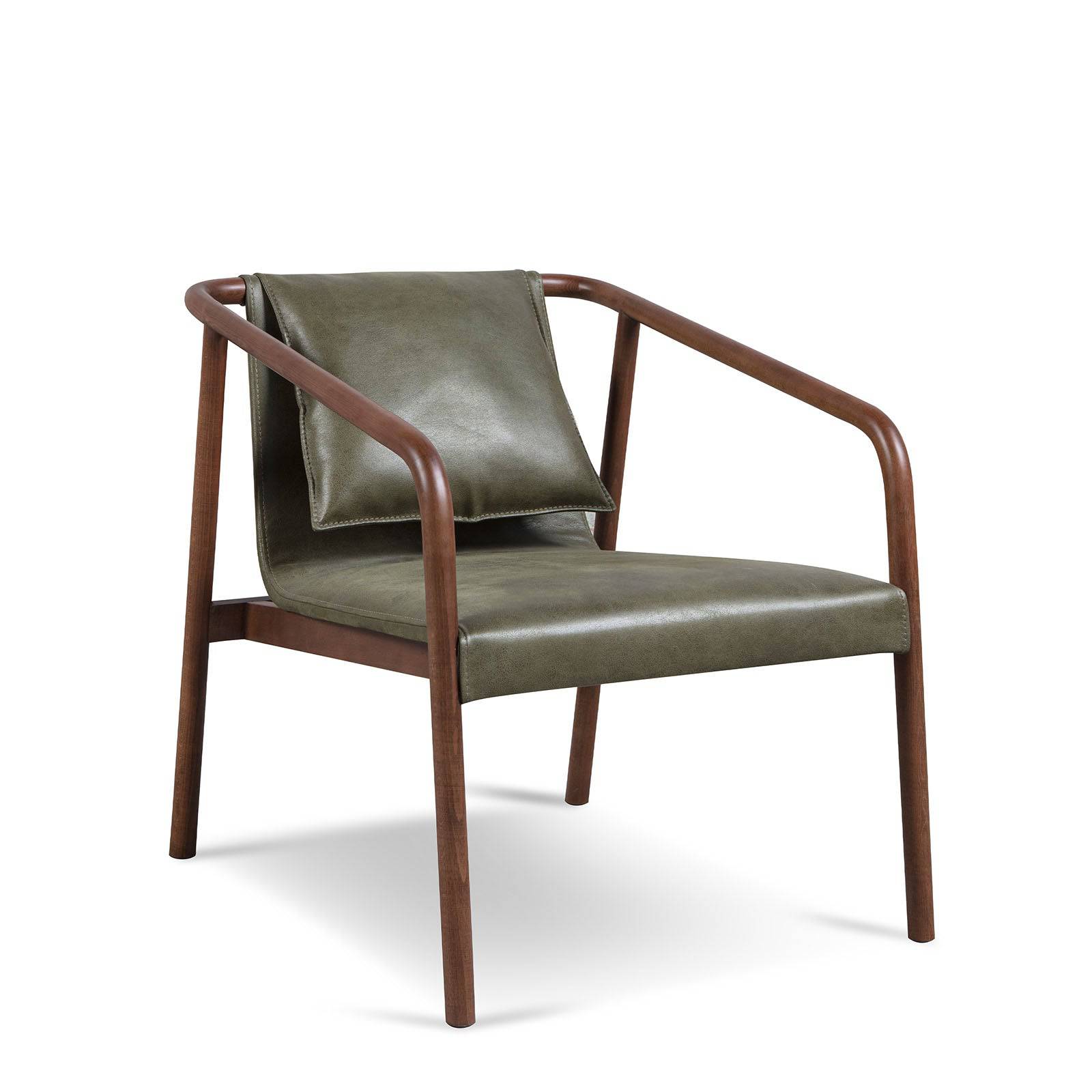 Tergum Lounge Chair Terg-Green -  Lounge Chairs - ebarza Furniture UAE | Shop Modern Furniture in Abu Dhabi & Dubai - مفروشات ايبازرا في الامارات | تسوق اثاث عصري وديكورات مميزة في دبي وابوظبي