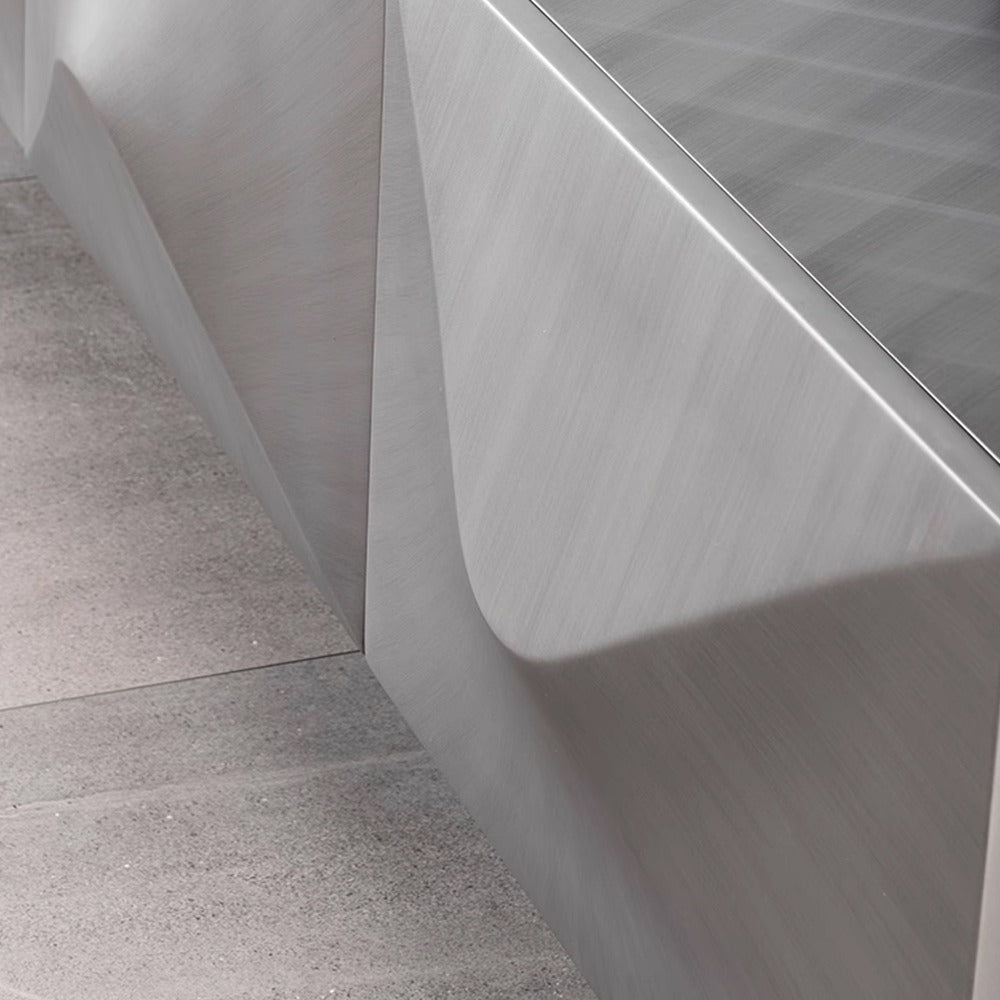 Titanium Wooden Sideboard IBG-B215[18015] -  Sideboards - ebarza Furniture UAE | Shop Modern Furniture in Abu Dhabi & Dubai - مفروشات ايبازرا في الامارات | تسوق اثاث عصري وديكورات مميزة في دبي وابوظبي