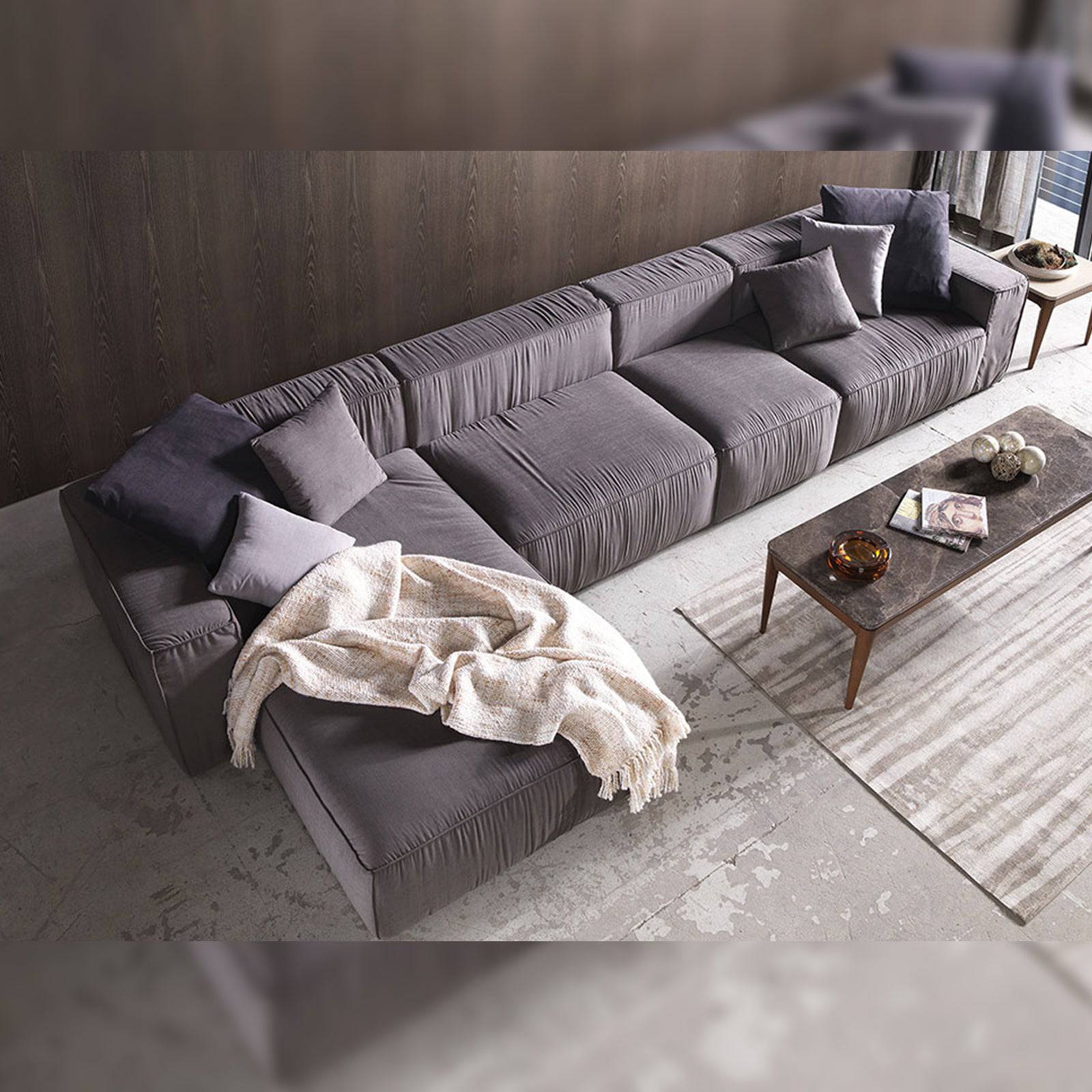 Tito Corner Sofa Td-Tt7S -  Sofas - ebarza Furniture UAE | Shop Modern Furniture in Abu Dhabi & Dubai - مفروشات ايبازرا في الامارات | تسوق اثاث عصري وديكورات مميزة في دبي وابوظبي