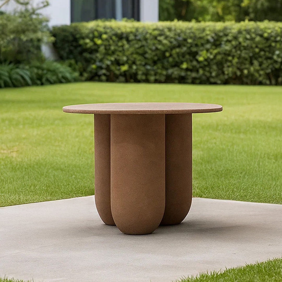 Display Item - Outdoor/Indoor Coffee Brown Dining Table XK-0007-Coffee Brown Nakheel -  DISPLAY ITEM - ebarza Furniture UAE | Shop Modern Furniture in Abu Dhabi & Dubai - مفروشات ايبازرا في الامارات | تسوق اثاث عصري وديكورات مميزة في دبي وابوظبي