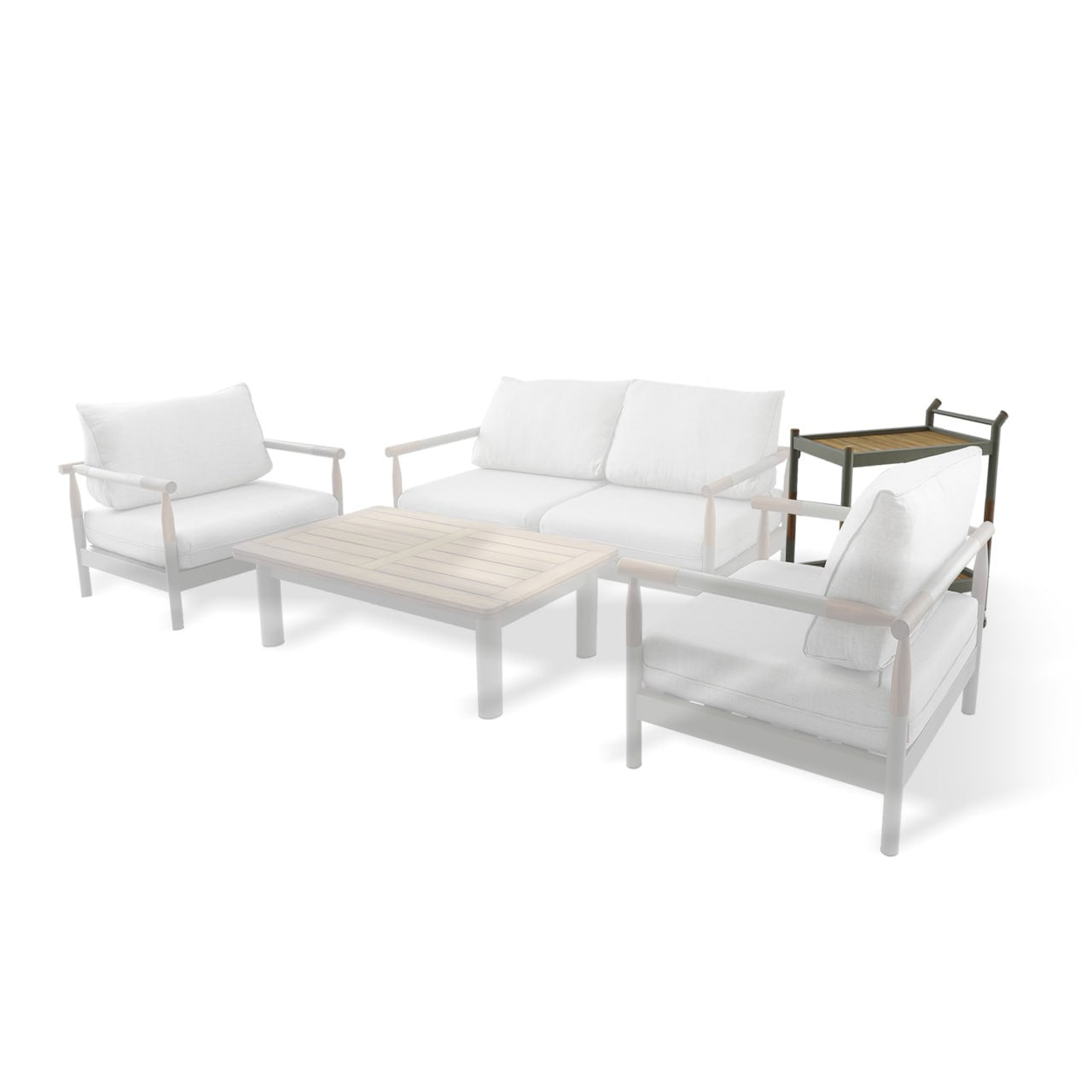 ALHECKA MIDI SERVICE TROLLEY ALB-ST7006 -  Trolley - ebarza Furniture UAE | Shop Modern Furniture in Abu Dhabi & Dubai - مفروشات ايبازرا في الامارات | تسوق اثاث عصري وديكورات مميزة في دبي وابوظبي