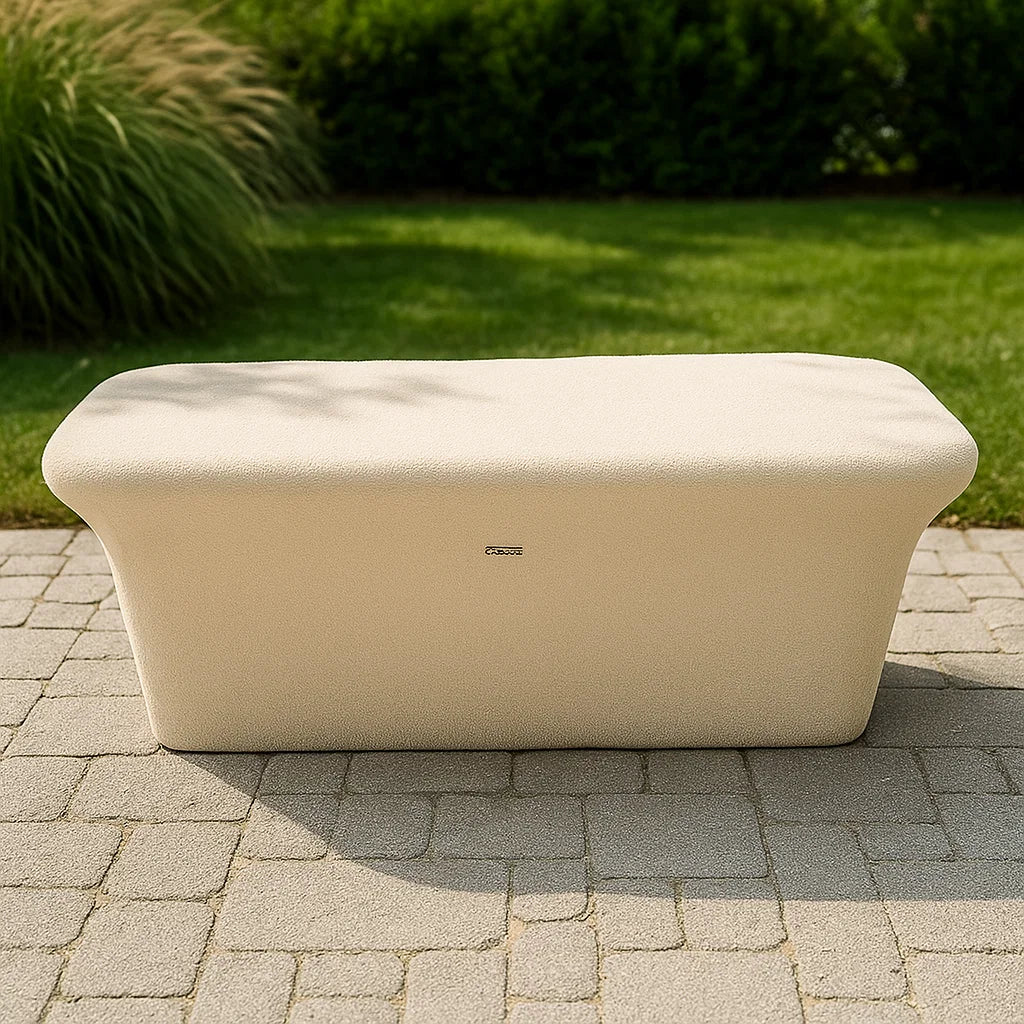 Outdoor/Indoor Beige  Bench XK-8172B -  Benches - ebarza Furniture UAE | Shop Modern Furniture in Abu Dhabi & Dubai - مفروشات ايبازرا في الامارات | تسوق اثاث عصري وديكورات مميزة في دبي وابوظبي