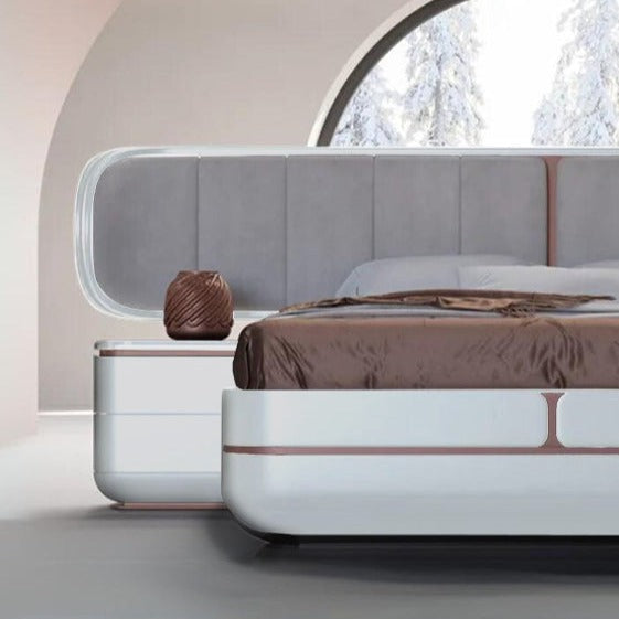 AS IS - 2X Tulip Bedside Tables KOMTLP001 -  DISPLAY ITEM - ebarza Furniture UAE | Shop Modern Furniture in Abu Dhabi & Dubai - مفروشات ايبازرا في الامارات | تسوق اثاث عصري وديكورات مميزة في دبي وابوظبي