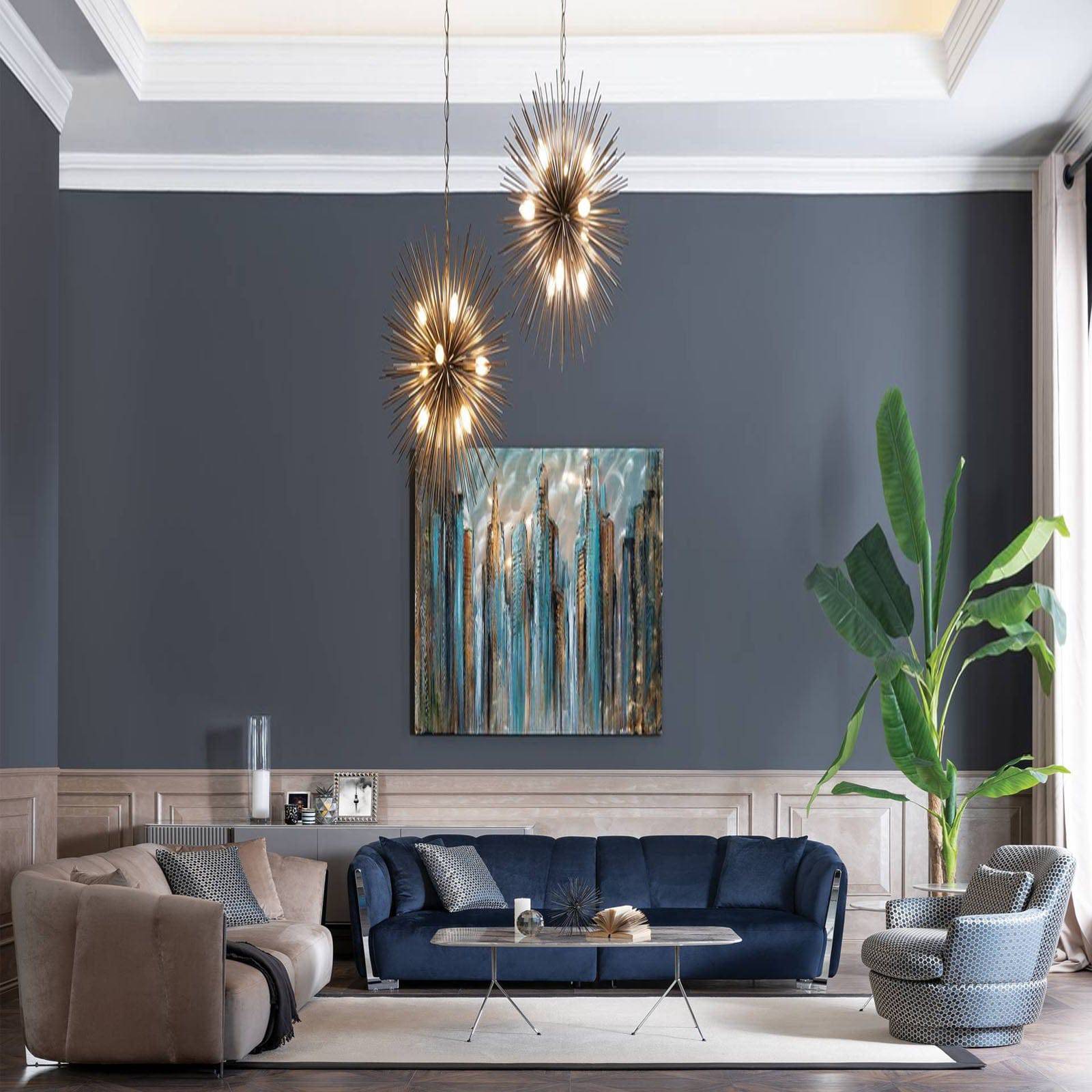 Ultra  3Seater Sofa Ultra-Blue -  Sofas - ebarza Furniture UAE | Shop Modern Furniture in Abu Dhabi & Dubai - مفروشات ايبازرا في الامارات | تسوق اثاث عصري وديكورات مميزة في دبي وابوظبي