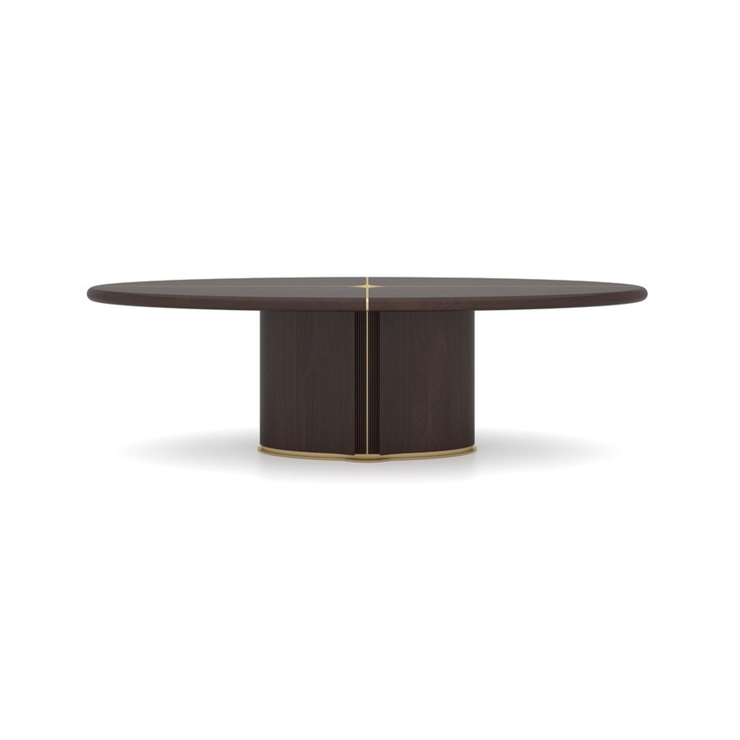 Vega Oval Dining Table 260*120 CM MASVEG001 -  Dining Tables - ebarza Furniture UAE | Shop Modern Furniture in Abu Dhabi & Dubai - مفروشات ايبازرا في الامارات | تسوق اثاث عصري وديكورات مميزة في دبي وابوظبي