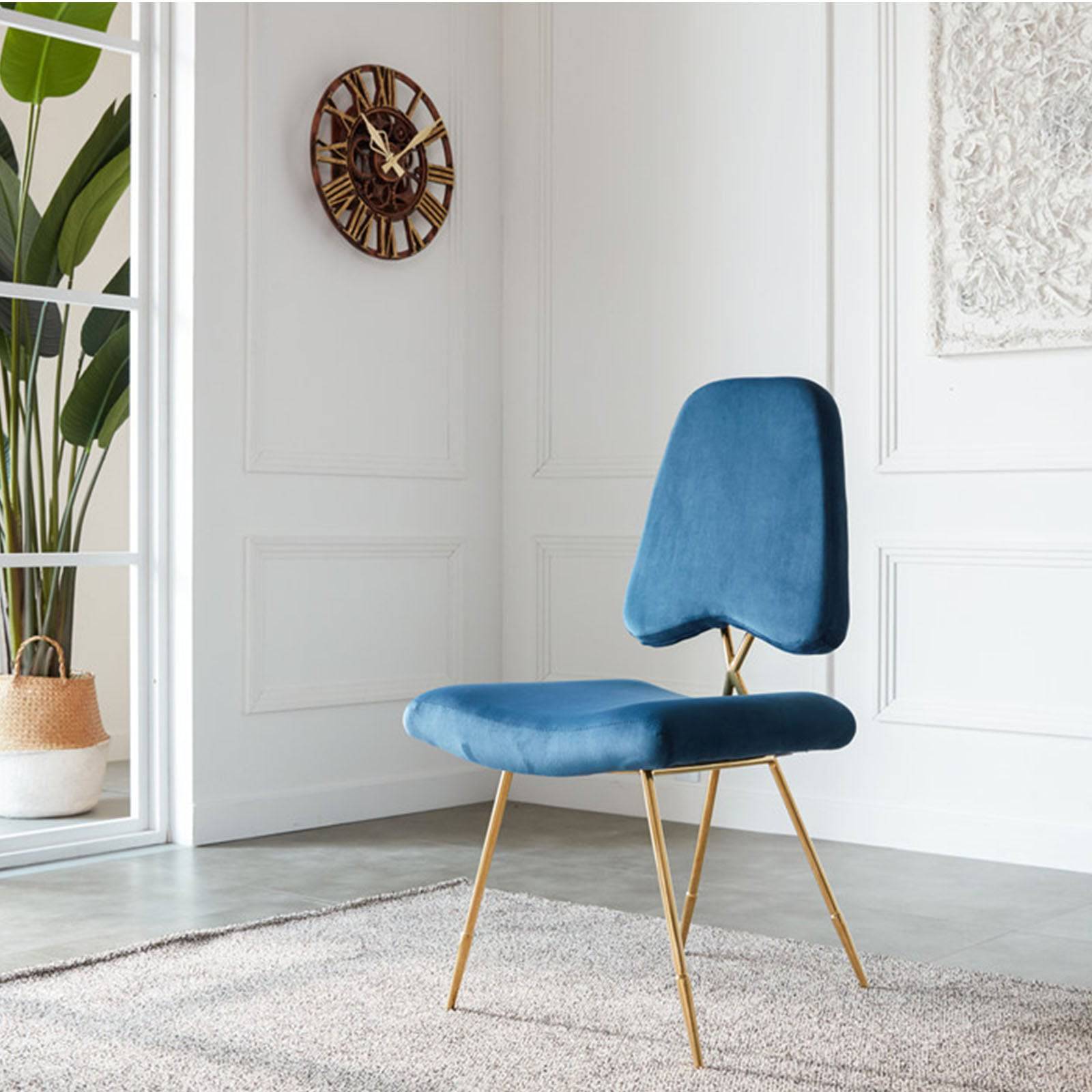 Velletri Cross  Dinning Chair Tg-185 -  Chairs - ebarza Furniture UAE | Shop Modern Furniture in Abu Dhabi & Dubai - مفروشات ايبازرا في الامارات | تسوق اثاث عصري وديكورات مميزة في دبي وابوظبي
