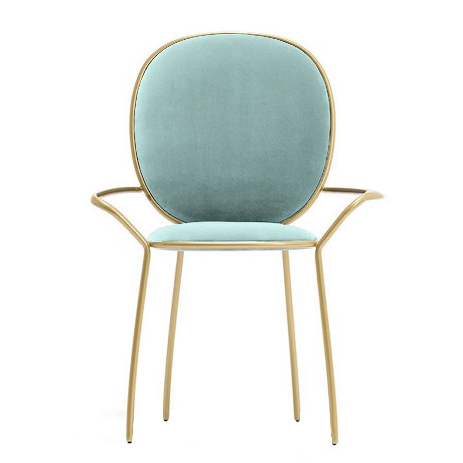 Velletri  Dinning Chair Tg-199-Green -  Chairs - ebarza Furniture UAE | Shop Modern Furniture in Abu Dhabi & Dubai - مفروشات ايبازرا في الامارات | تسوق اثاث عصري وديكورات مميزة في دبي وابوظبي