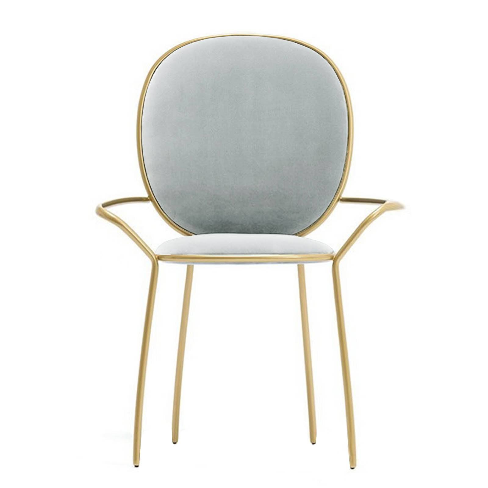 Velletri  Dinning Chair Tg-199-Grey -  Chairs - ebarza Furniture UAE | Shop Modern Furniture in Abu Dhabi & Dubai - مفروشات ايبازرا في الامارات | تسوق اثاث عصري وديكورات مميزة في دبي وابوظبي