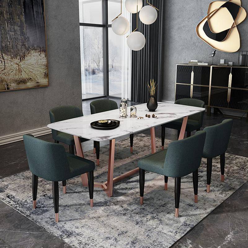 Display Item - Venice Faux Marble Dining Table Tg-282-Rg-NAKHEEL -  DISPLAY ITEM - ebarza Furniture UAE | Shop Modern Furniture in Abu Dhabi & Dubai - مفروشات ايبازرا في الامارات | تسوق اثاث عصري وديكورات مميزة في دبي وابوظبي