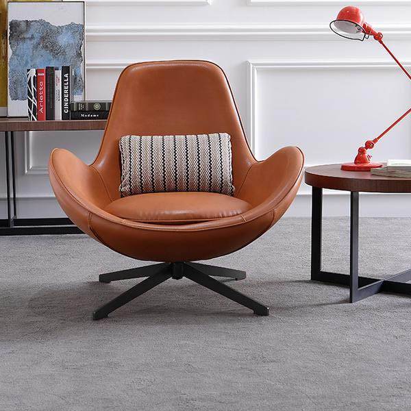 AS IS - Vigo Swivel Lounge Chair Lc017 -  DISPLAY ITEM - ebarza Furniture UAE | Shop Modern Furniture in Abu Dhabi & Dubai - مفروشات ايبازرا في الامارات | تسوق اثاث عصري وديكورات مميزة في دبي وابوظبي