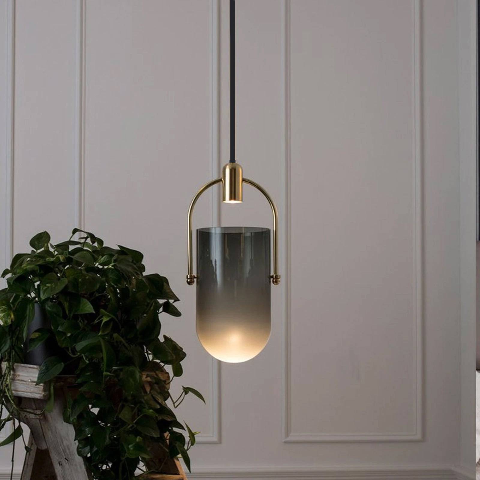 white marble pendant -  Pendant Lamps - ebarza Furniture UAE | Shop Modern Furniture in Abu Dhabi & Dubai - مفروشات ايبازرا في الامارات | تسوق اثاث عصري وديكورات مميزة في دبي وابوظبي