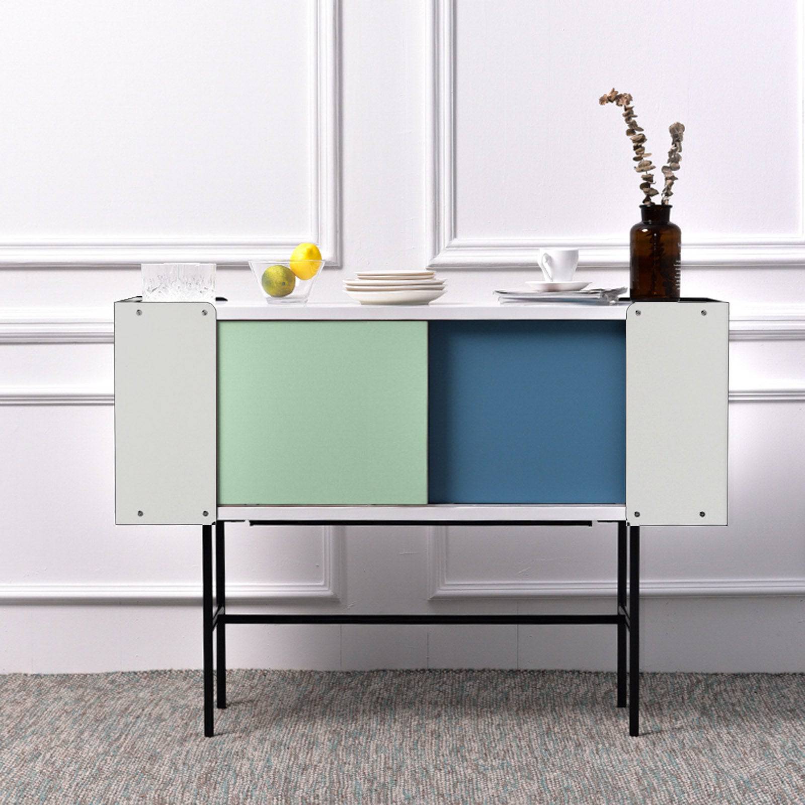 Visby  Cabinet  Ll-071 -  Cabinets - ebarza Furniture UAE | Shop Modern Furniture in Abu Dhabi & Dubai - مفروشات ايبازرا في الامارات | تسوق اثاث عصري وديكورات مميزة في دبي وابوظبي