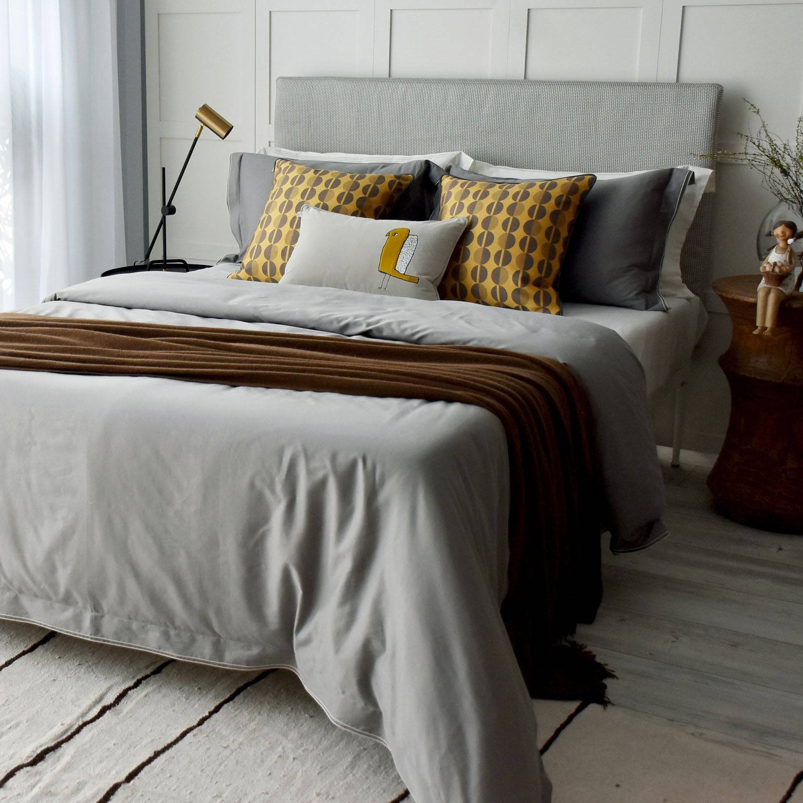 Vosges Full Bedding Set Ebb-019 -  Bedding - ebarza Furniture UAE | Shop Modern Furniture in Abu Dhabi & Dubai - مفروشات ايبازرا في الامارات | تسوق اثاث عصري وديكورات مميزة في دبي وابوظبي