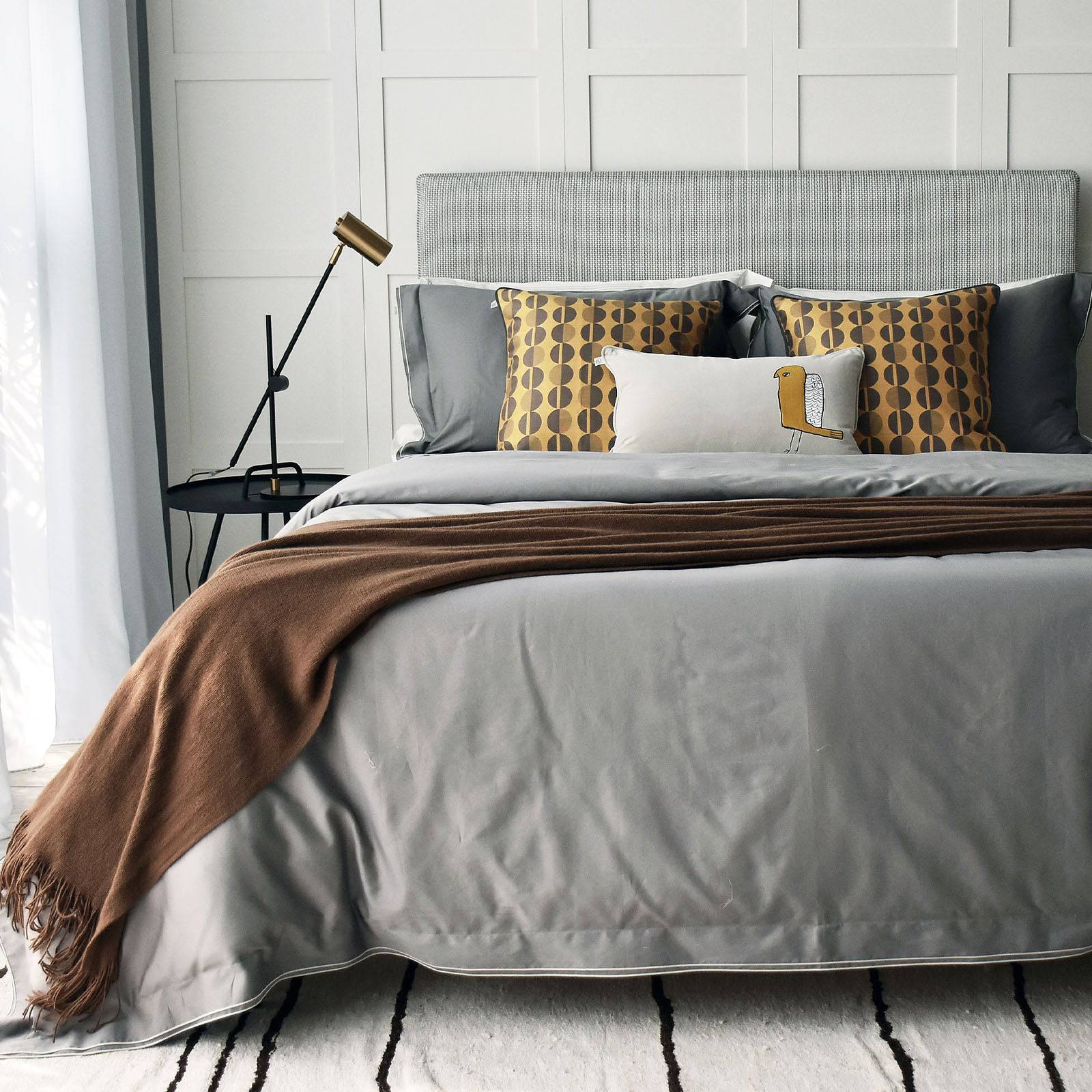 Vosges Full Bedding Set Ebb-019 -  Bedding - ebarza Furniture UAE | Shop Modern Furniture in Abu Dhabi & Dubai - مفروشات ايبازرا في الامارات | تسوق اثاث عصري وديكورات مميزة في دبي وابوظبي