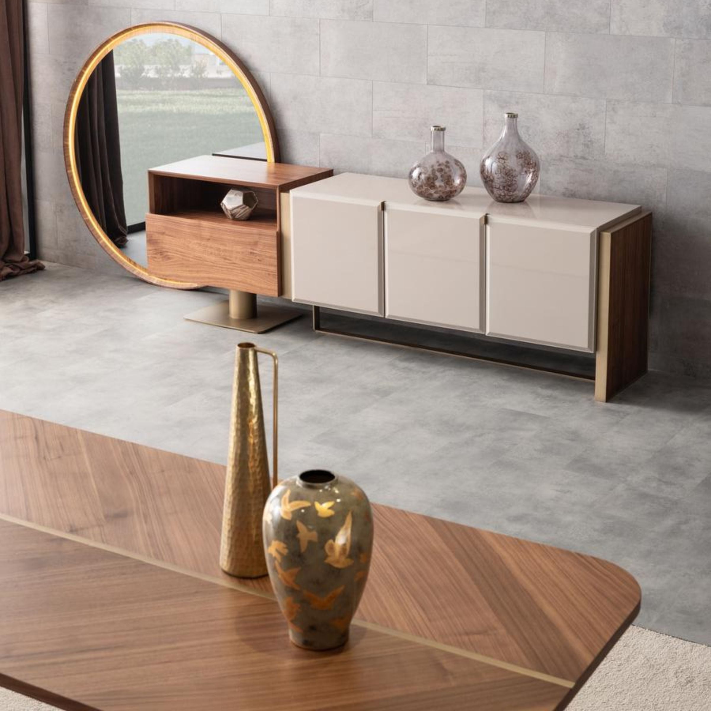 Wagon Sideboard/ Console Orxwgn-Sbcnsl -  Sideboards - ebarza Furniture UAE | Shop Modern Furniture in Abu Dhabi & Dubai - مفروشات ايبازرا في الامارات | تسوق اثاث عصري وديكورات مميزة في دبي وابوظبي