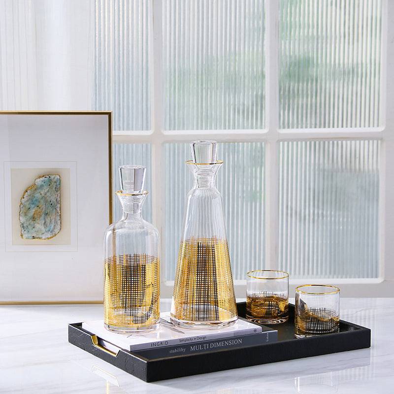 Water / Juice Golden Jar Fc-Cj1801A -  Drinkware - ebarza Furniture UAE | Shop Modern Furniture in Abu Dhabi & Dubai - مفروشات ايبازرا في الامارات | تسوق اثاث عصري وديكورات مميزة في دبي وابوظبي