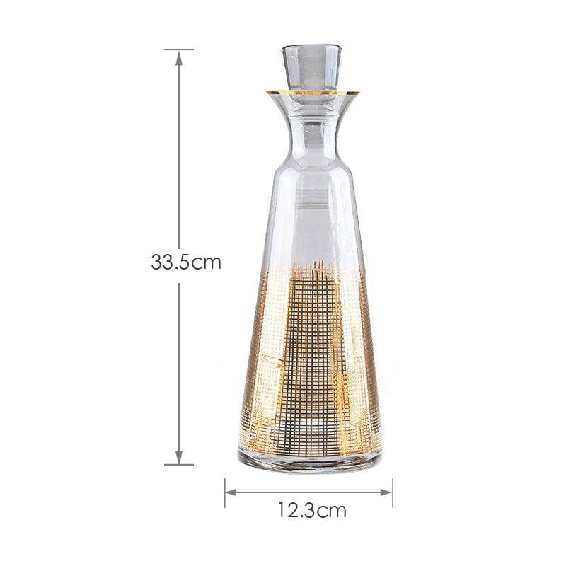 Water / Juice Golden Jar Fc-Cj1801A -  Drinkware - ebarza Furniture UAE | Shop Modern Furniture in Abu Dhabi & Dubai - مفروشات ايبازرا في الامارات | تسوق اثاث عصري وديكورات مميزة في دبي وابوظبي