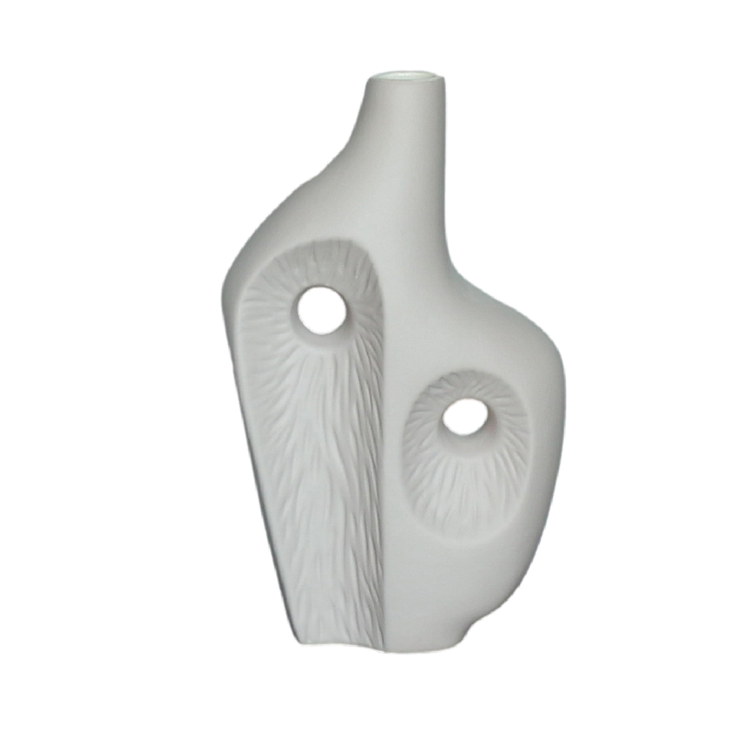 Whimsical Beige Face Vase FCF21016 -  Vases - ebarza Furniture UAE | Shop Modern Furniture in Abu Dhabi & Dubai - مفروشات ايبازرا في الامارات | تسوق اثاث عصري وديكورات مميزة في دبي وابوظبي