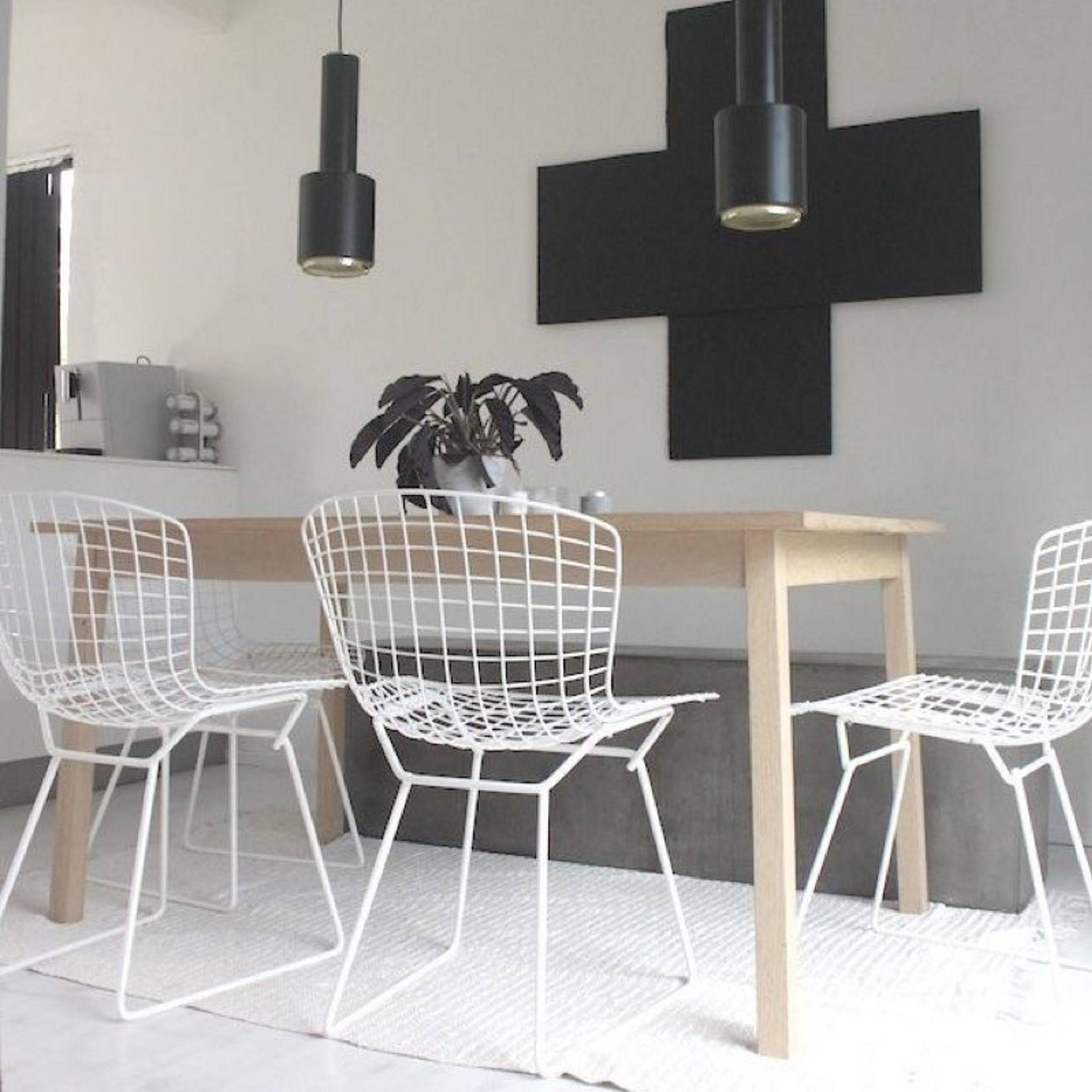 Wire Chair Bp8020-W Mc-020A-W -  Chairs - ebarza Furniture UAE | Shop Modern Furniture in Abu Dhabi & Dubai - مفروشات ايبازرا في الامارات | تسوق اثاث عصري وديكورات مميزة في دبي وابوظبي
