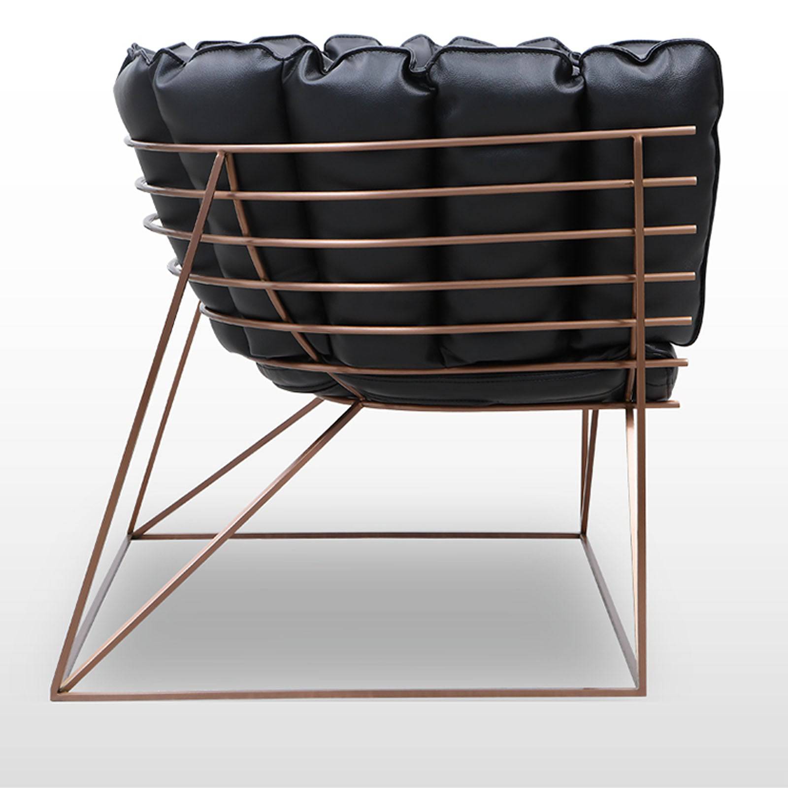 Wire  Lounge Chair  Lc023 -  Lounge Chairs - ebarza Furniture UAE | Shop Modern Furniture in Abu Dhabi & Dubai - مفروشات ايبازرا في الامارات | تسوق اثاث عصري وديكورات مميزة في دبي وابوظبي