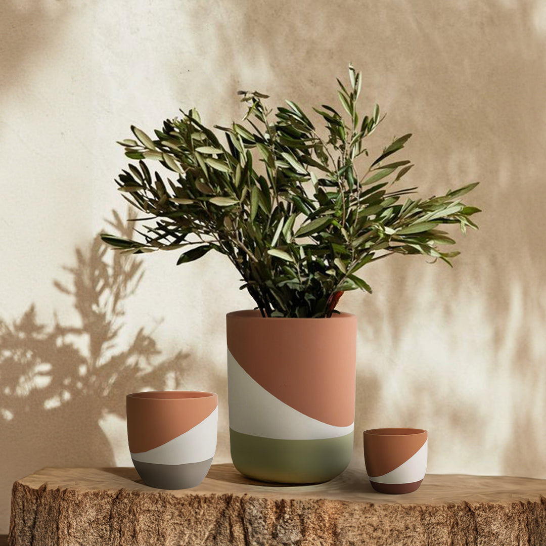 Terracotta Dream Outdoor/Indoor Planter Box TEWEGR  8080C-4 -  Planter Boxes - ebarza Furniture UAE | Shop Modern Furniture in Abu Dhabi & Dubai - مفروشات ايبازرا في الامارات | تسوق اثاث عصري وديكورات مميزة في دبي وابوظبي