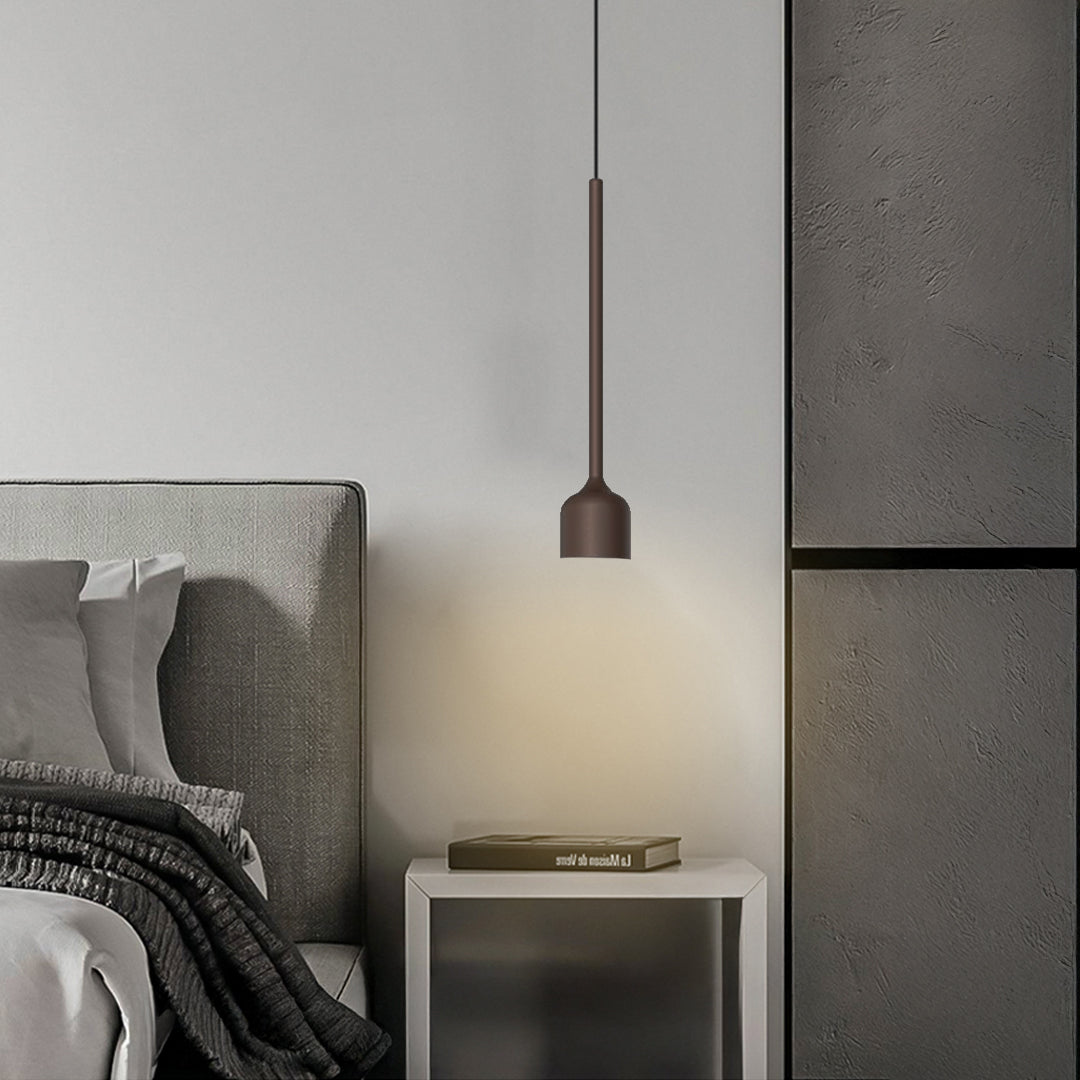 Celeste Glow Pendant Lamp LWD701 Glass Lens - Sandy Coffee -  Pendant Lamps - ebarza Furniture UAE | Shop Modern Furniture in Abu Dhabi & Dubai - مفروشات ايبازرا في الامارات | تسوق اثاث عصري وديكورات مميزة في دبي وابوظبي