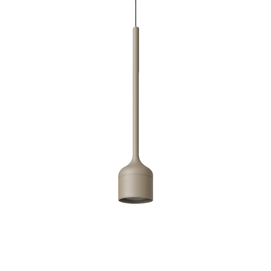 Pendant Lamp LWD701 - Glass Lens - Sandy Taupe -  Pendant Lamps - ebarza Furniture UAE | Shop Modern Furniture in Abu Dhabi & Dubai - مفروشات ايبازرا في الامارات | تسوق اثاث عصري وديكورات مميزة في دبي وابوظبي