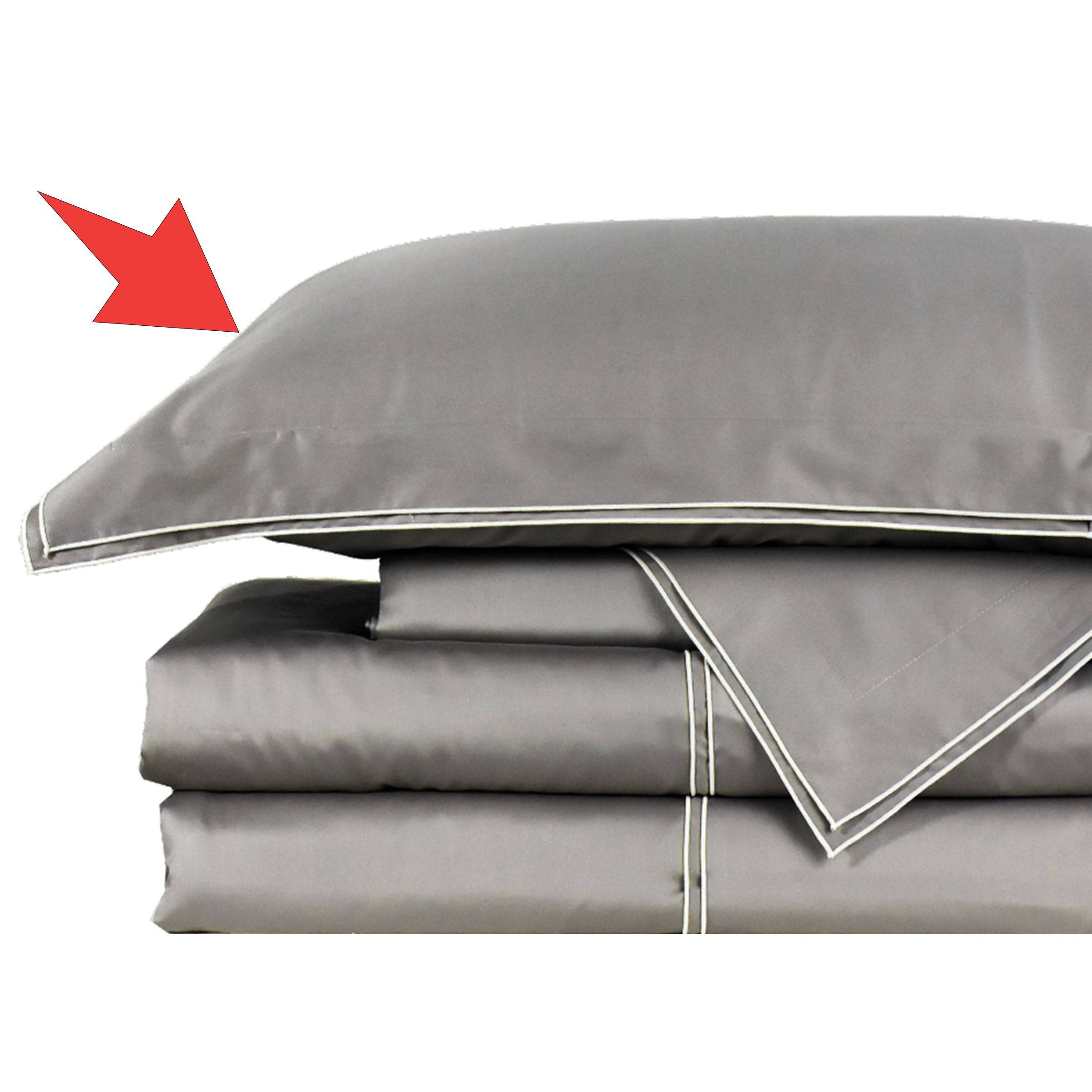 Zora Satin Cotton Pillow Case Eps-004 -  Cushions - ebarza Furniture UAE | Shop Modern Furniture in Abu Dhabi & Dubai - مفروشات ايبازرا في الامارات | تسوق اثاث عصري وديكورات مميزة في دبي وابوظبي