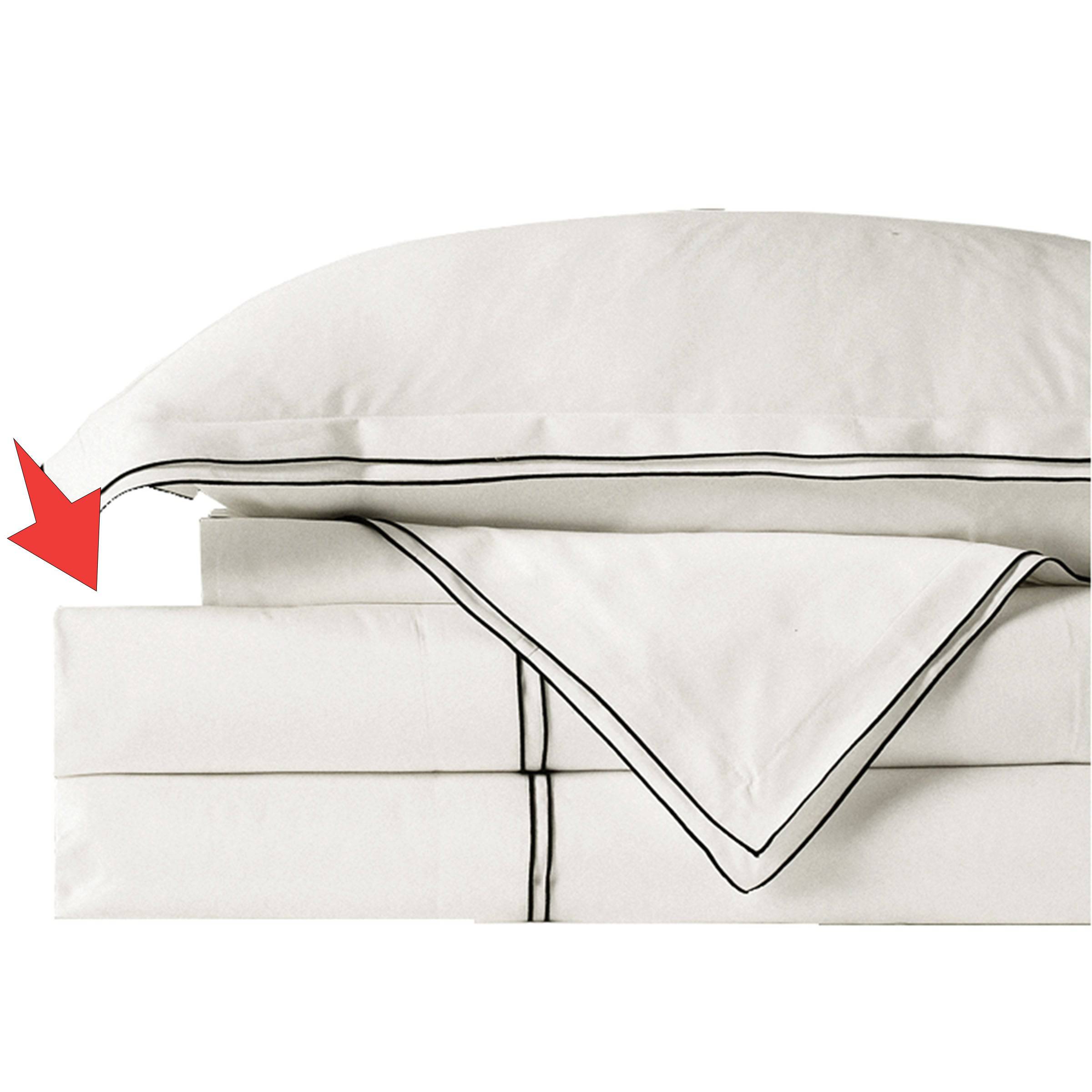 Zora Satin Cotton Sheets Ebs-003 -  Bed Sheets - ebarza Furniture UAE | Shop Modern Furniture in Abu Dhabi & Dubai - مفروشات ايبازرا في الامارات | تسوق اثاث عصري وديكورات مميزة في دبي وابوظبي
