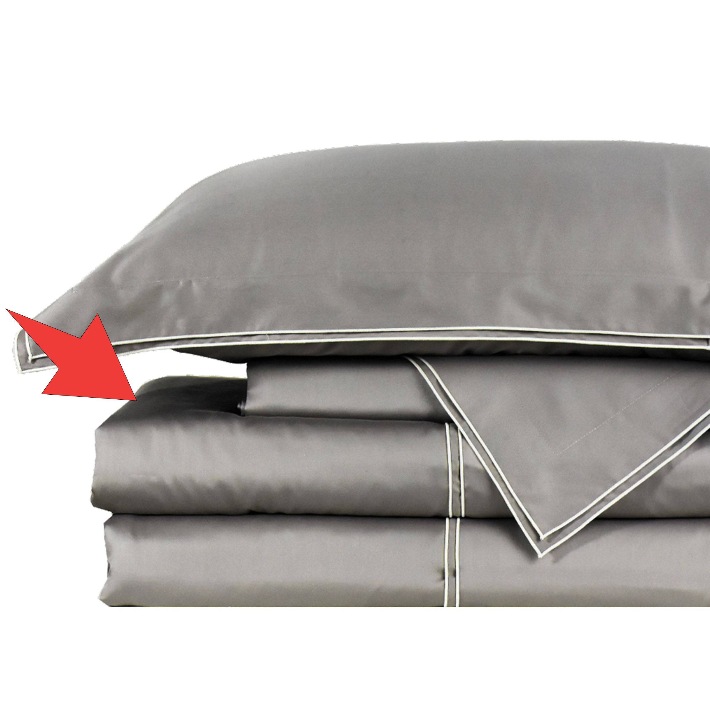 Zora Satin Cotton Sheets Ebs-004 -  Bed Sheets - ebarza Furniture UAE | Shop Modern Furniture in Abu Dhabi & Dubai - مفروشات ايبازرا في الامارات | تسوق اثاث عصري وديكورات مميزة في دبي وابوظبي
