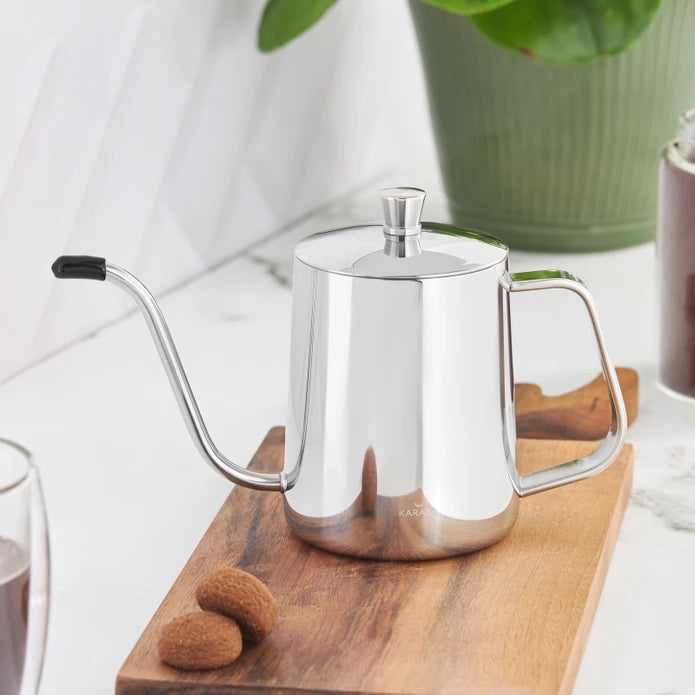 Karaca Mirror Coffe Kettle 600 ml 153.03.08.1889 -  Coffee and Tea Pots - ebarza Furniture UAE | Shop Modern Furniture in Abu Dhabi & Dubai - مفروشات ايبازرا في الامارات | تسوق اثاث عصري وديكورات مميزة في دبي وابوظبي