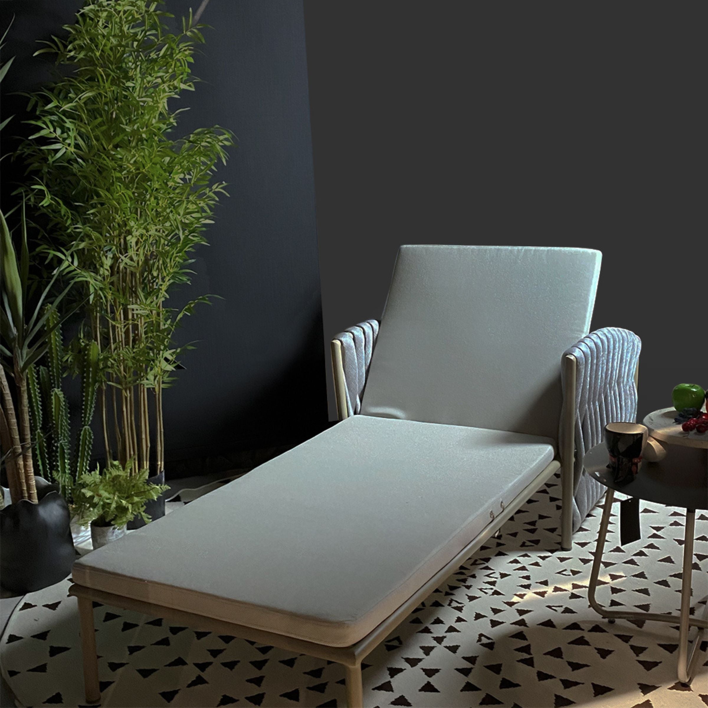 Maroc Outdoor Sunbed Mrcsb-Sanc504 -  Sunloungers - ebarza Furniture UAE | Shop Modern Furniture in Abu Dhabi & Dubai - مفروشات ايبازرا في الامارات | تسوق اثاث عصري وديكورات مميزة في دبي وابوظبي