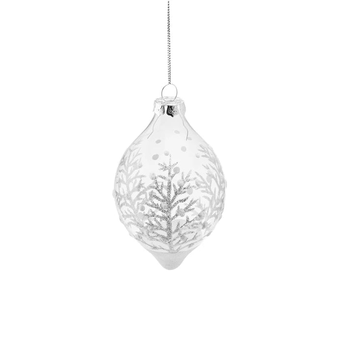 Karaca Home Snowy Christmas Tree Ornament Set Of 6 300.21.02.0307 -  Home Decor Figurines - ebarza Furniture UAE | Shop Modern Furniture in Abu Dhabi & Dubai - مفروشات ايبازرا في الامارات | تسوق اثاث عصري وديكورات مميزة في دبي وابوظبي