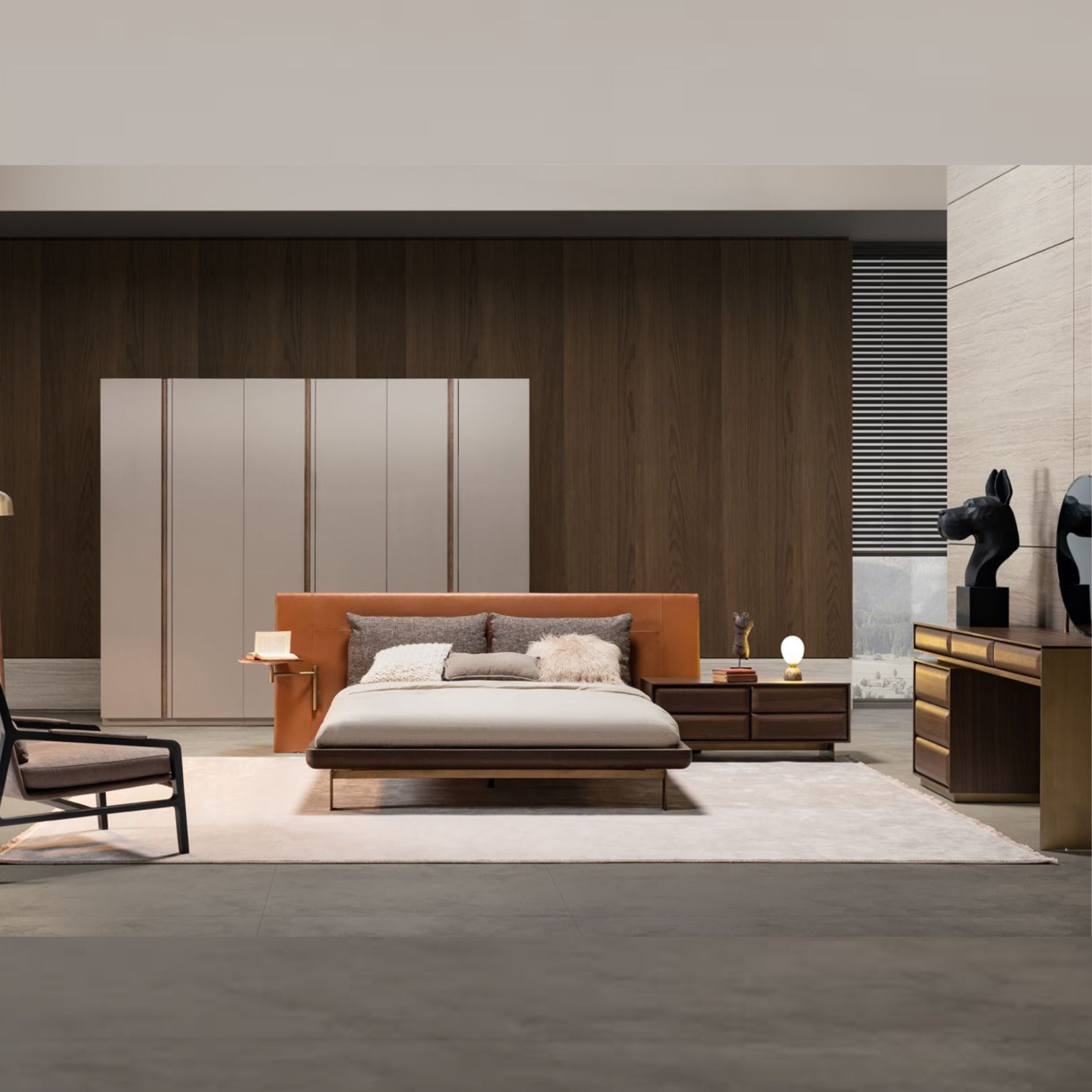 Era Queen Size Bedstead Era-Bed 160x200 -  Bedsteads - ebarza Furniture UAE | Shop Modern Furniture in Abu Dhabi & Dubai - مفروشات ايبازرا في الامارات | تسوق اثاث عصري وديكورات مميزة في دبي وابوظبي