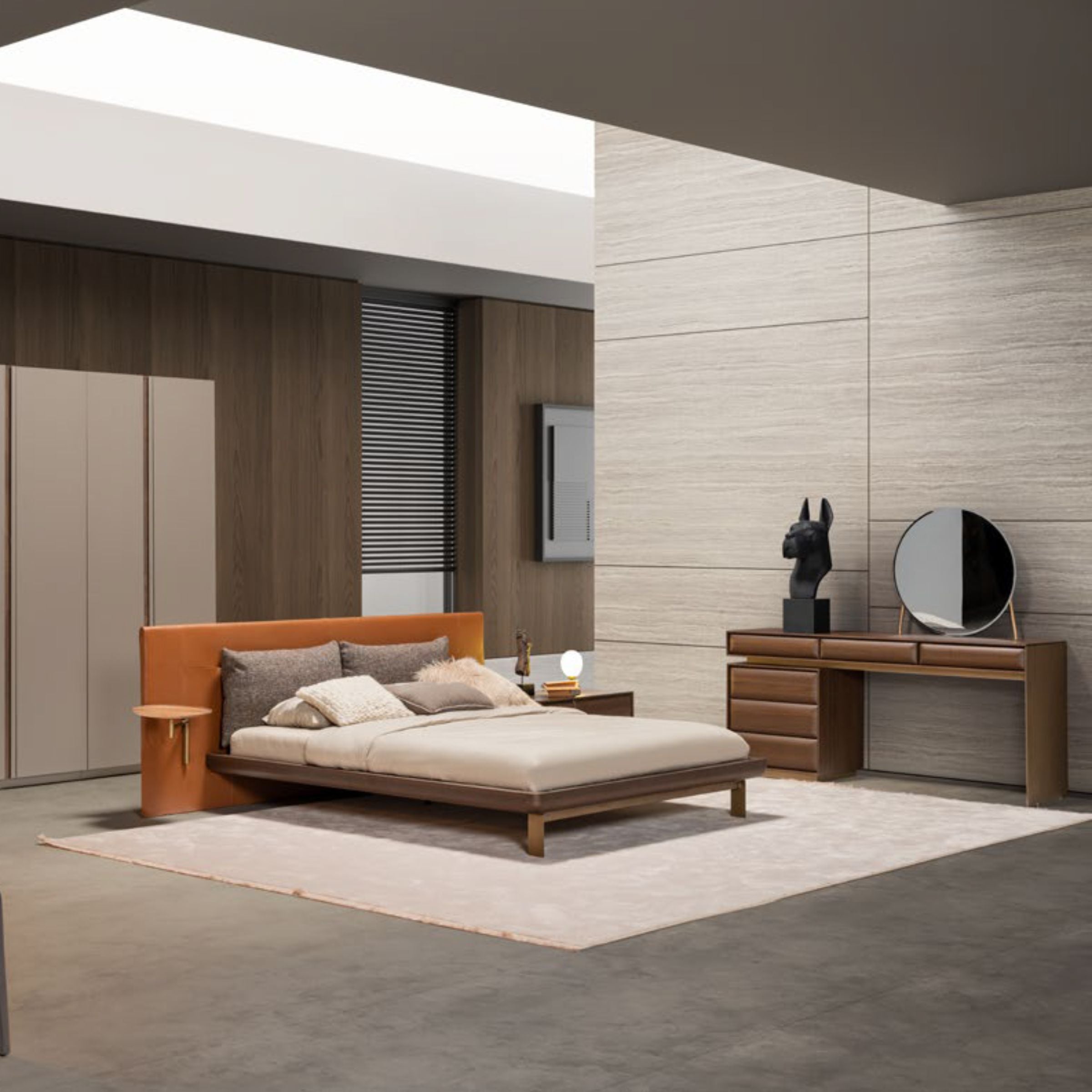 Era Queen Size Bedstead Era-Bed 160x200 -  Bedsteads - ebarza Furniture UAE | Shop Modern Furniture in Abu Dhabi & Dubai - مفروشات ايبازرا في الامارات | تسوق اثاث عصري وديكورات مميزة في دبي وابوظبي